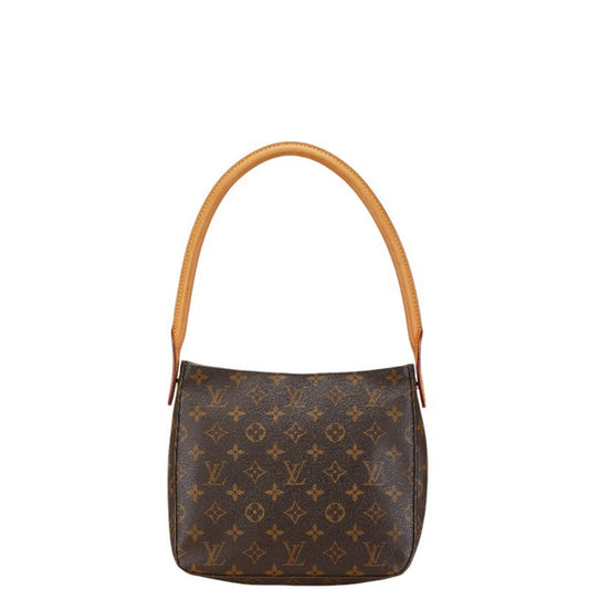 Louis Vuitton Looping MM Brown Canvas Shoulder Bag