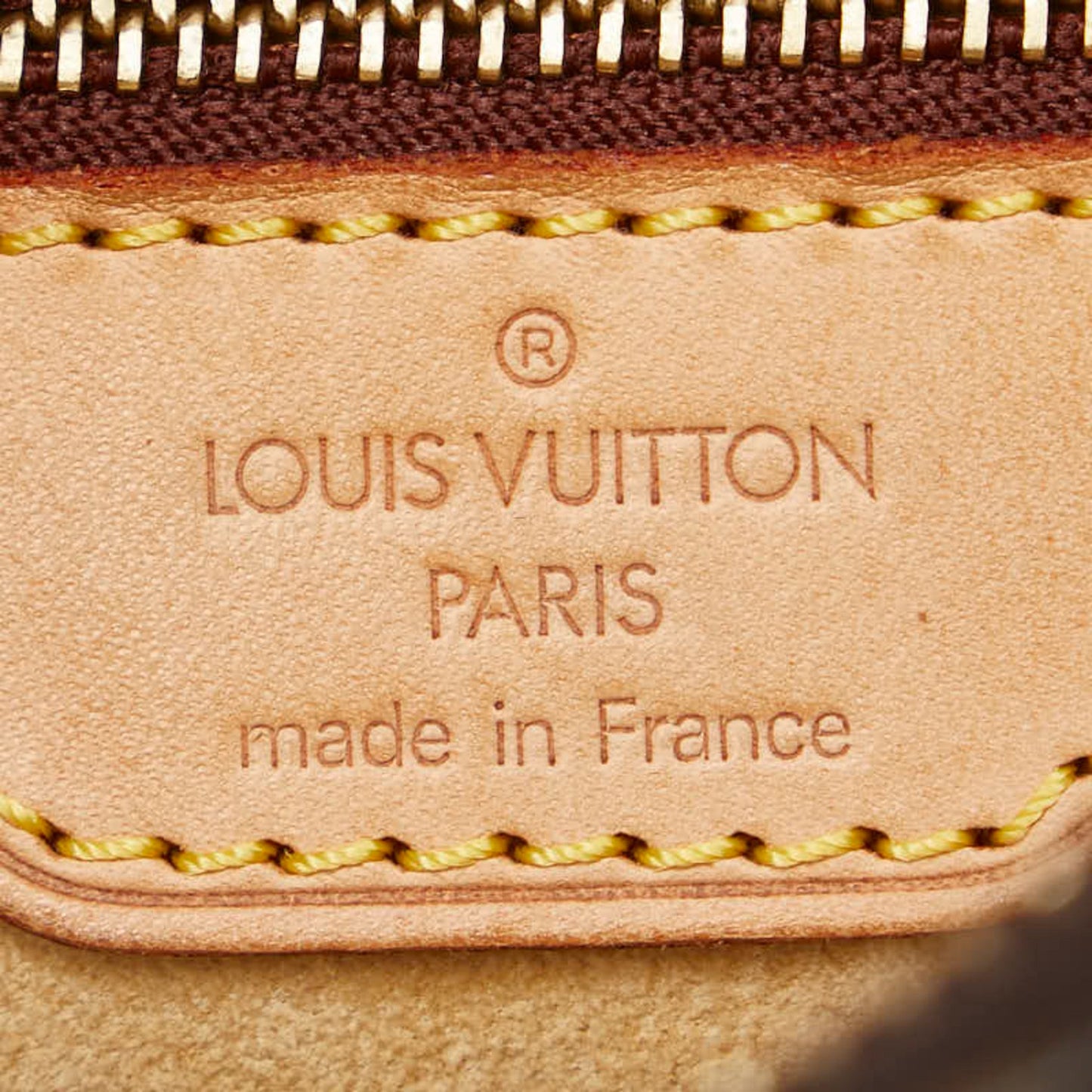 Louis Vuitton Looping MM Brown Canvas Shoulder Bag