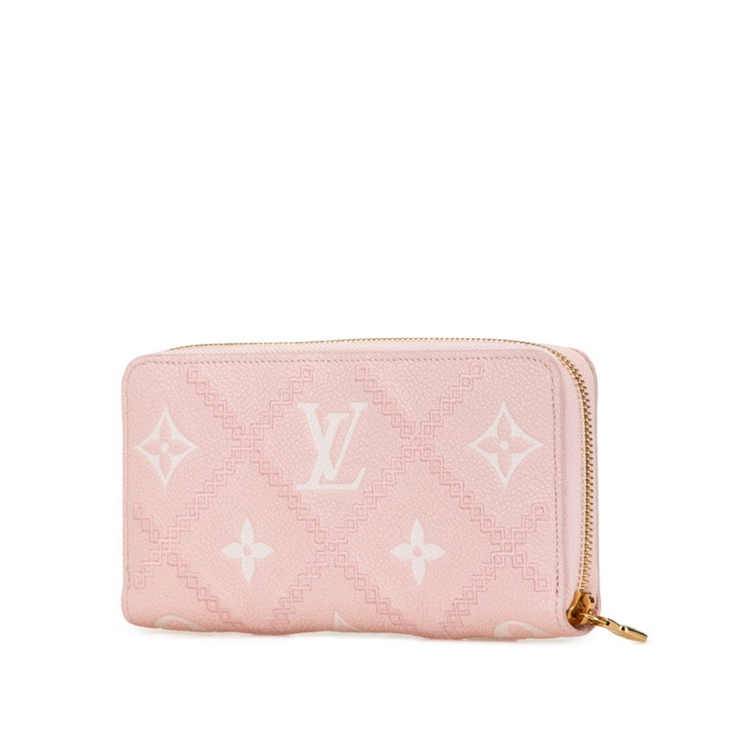 Louis Vuitton Zippy wallet Pink Canvas Wallet Accessories