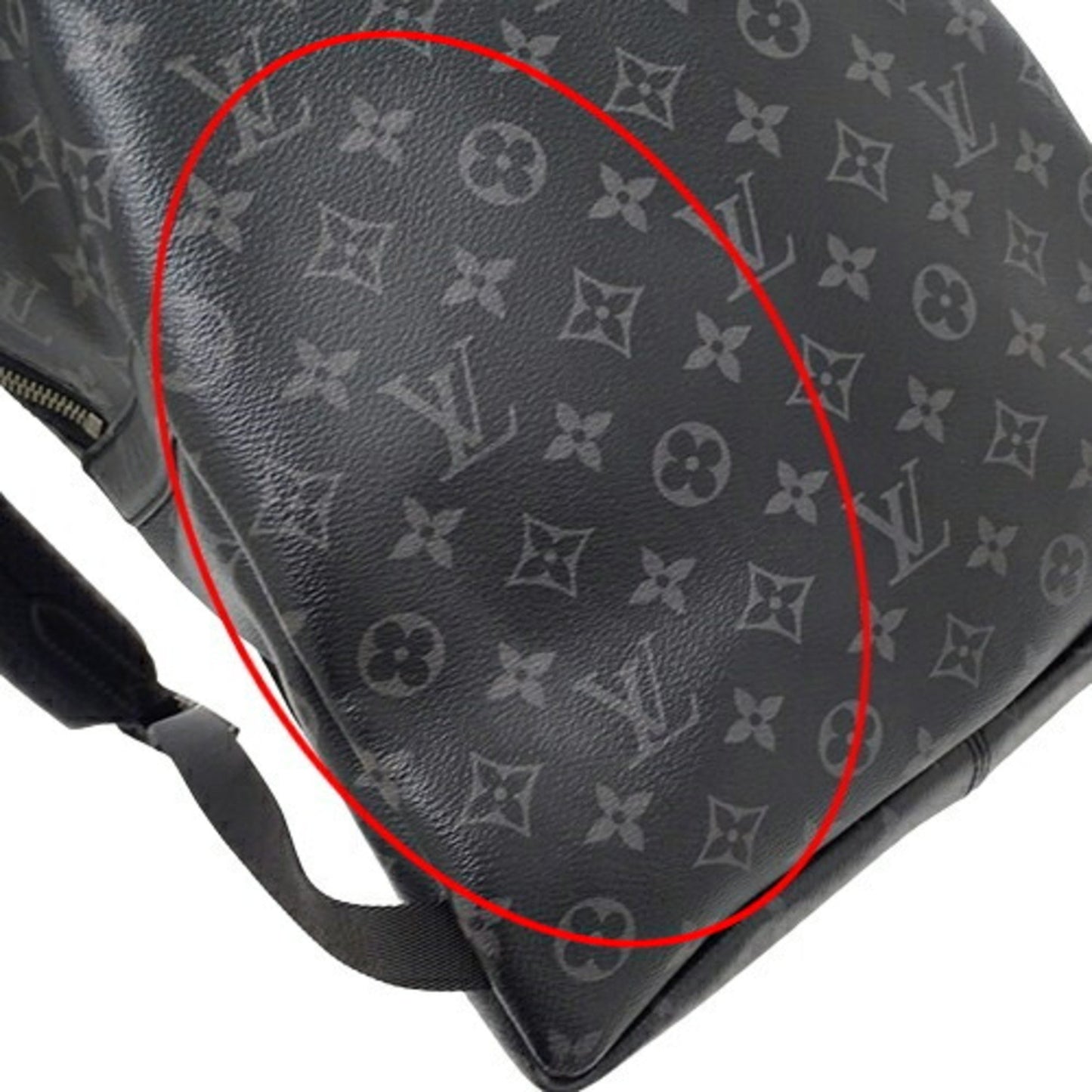 Louis Vuitton Eclipse Black Canvas Backpack Bag