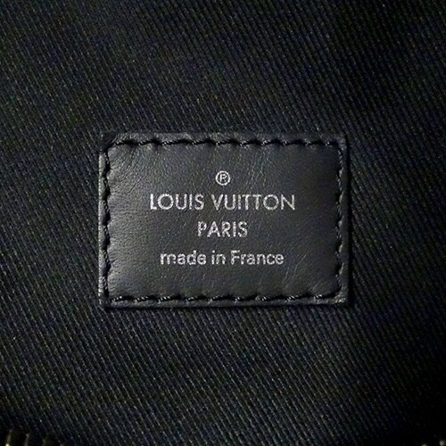 Louis Vuitton Eclipse Black Canvas Backpack Bag