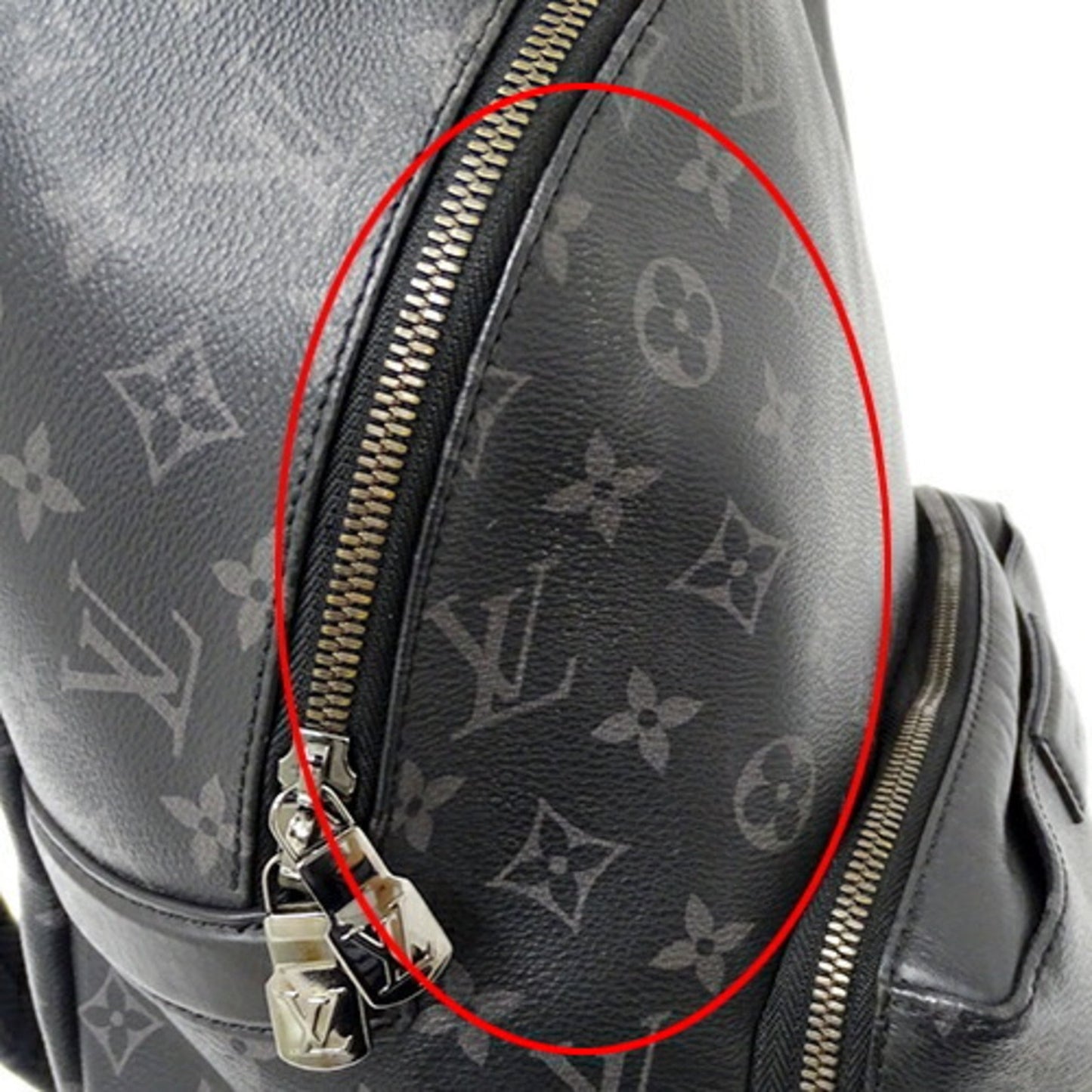 Louis Vuitton Eclipse Black Canvas Backpack Bag