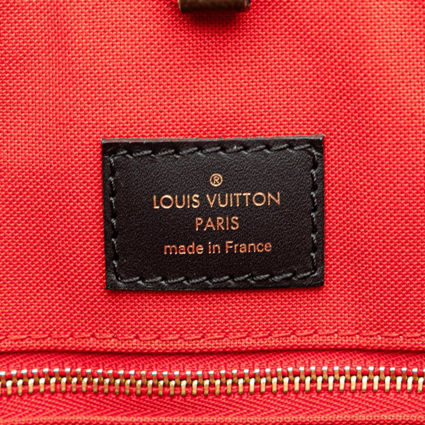 Louis Vuitton Onthego GM Brown Canvas Tote Bag