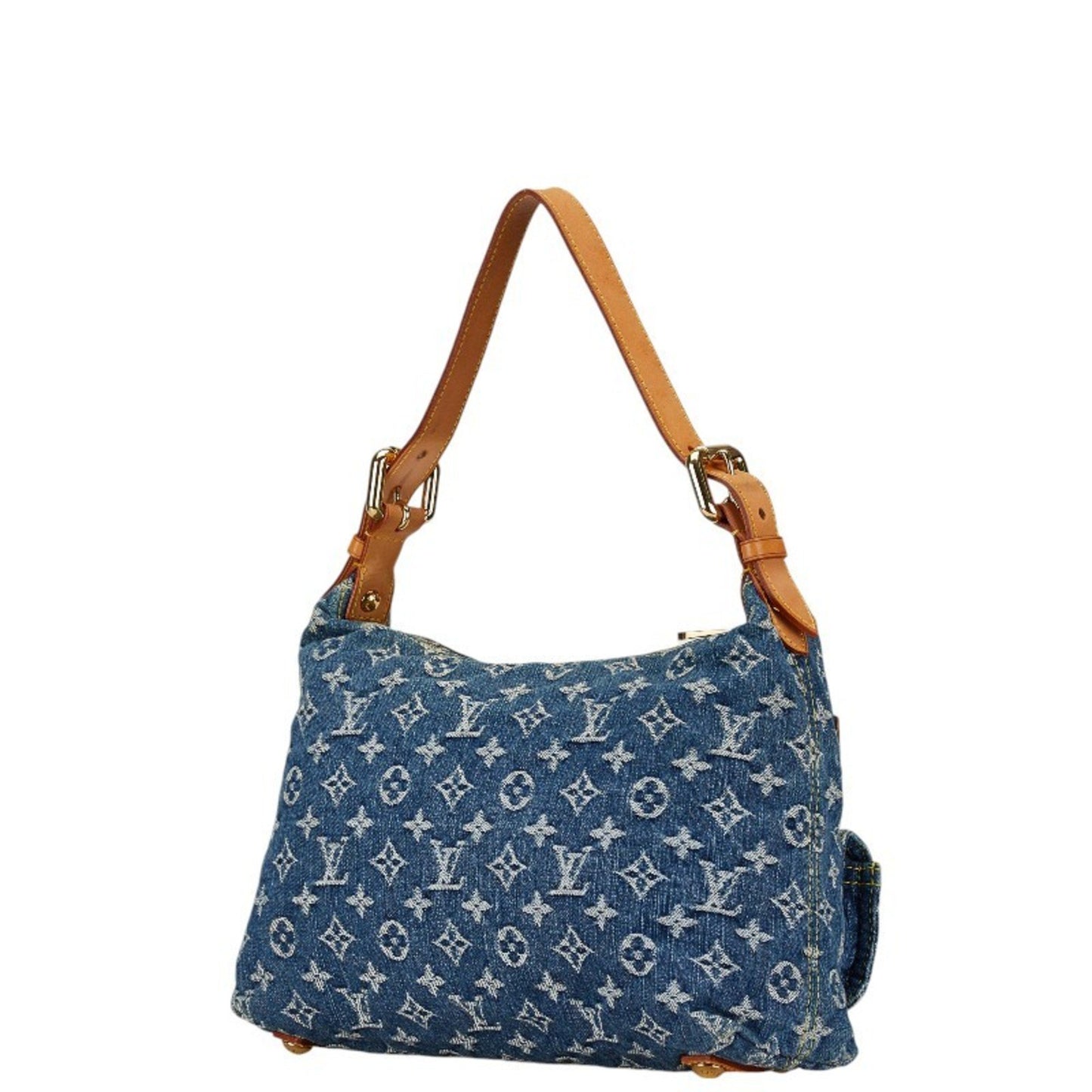 Louis Vuitton Baggy Blue Denim - Jeans Hand Bag