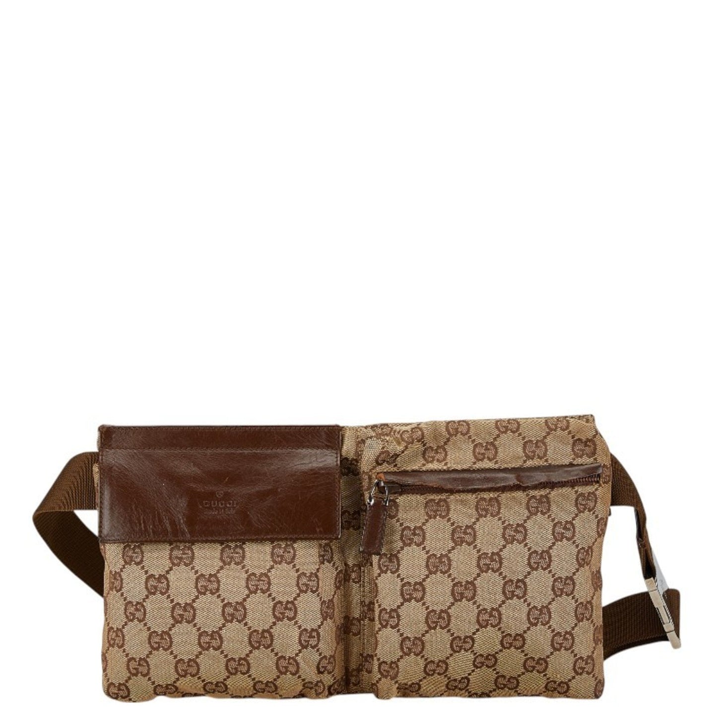 Gucci GG canvas Brown Canvas Shoulder Bag