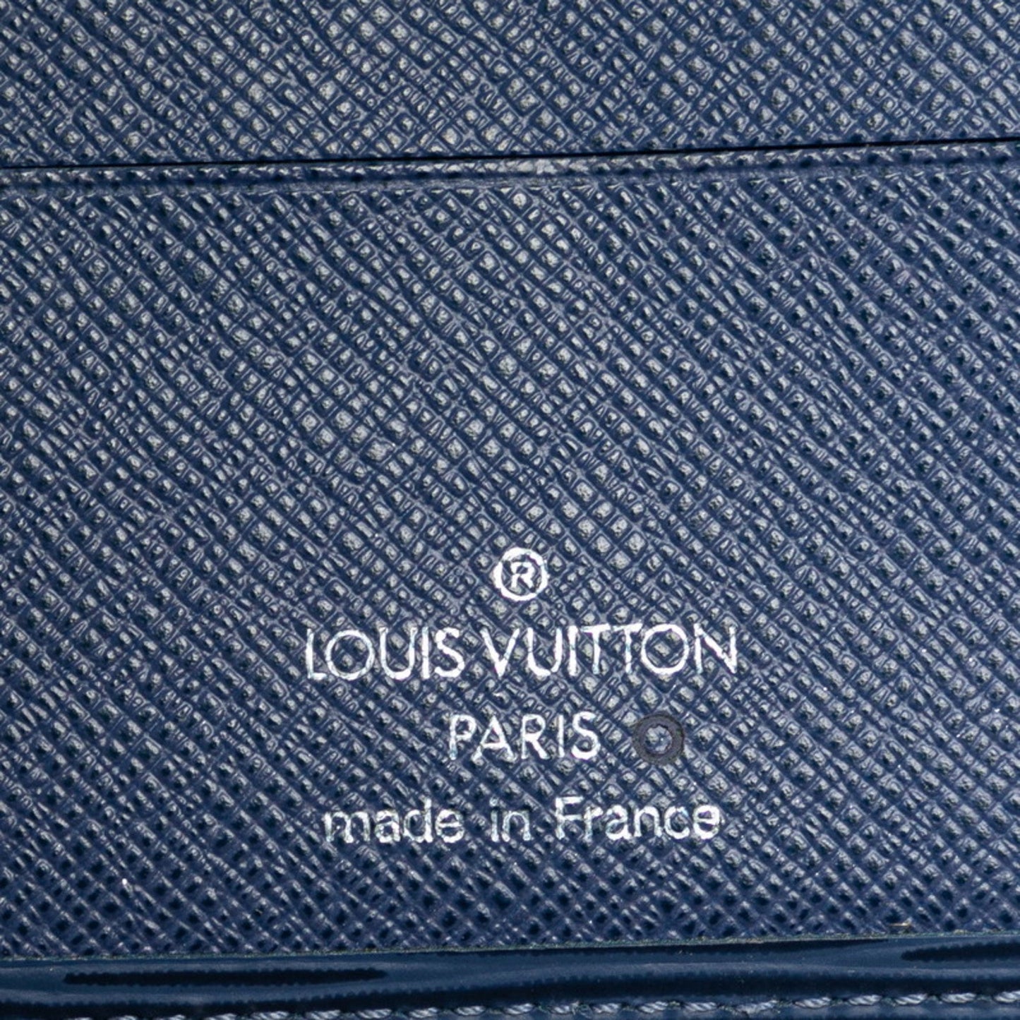 Louis Vuitton Porte billet Blue Leather Wallet Accessories