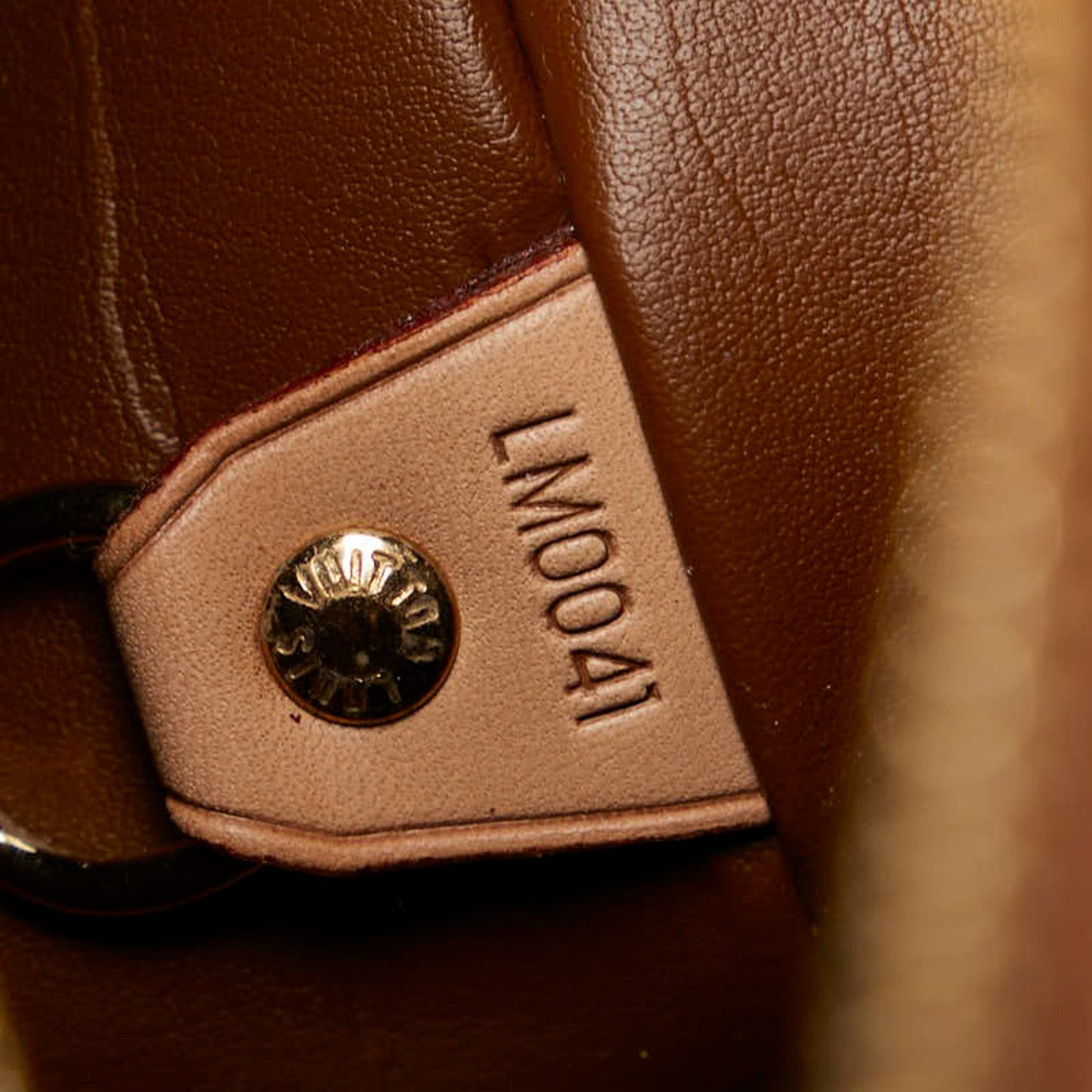 Louis Vuitton Houston Copper Patent Leather Tote Bag