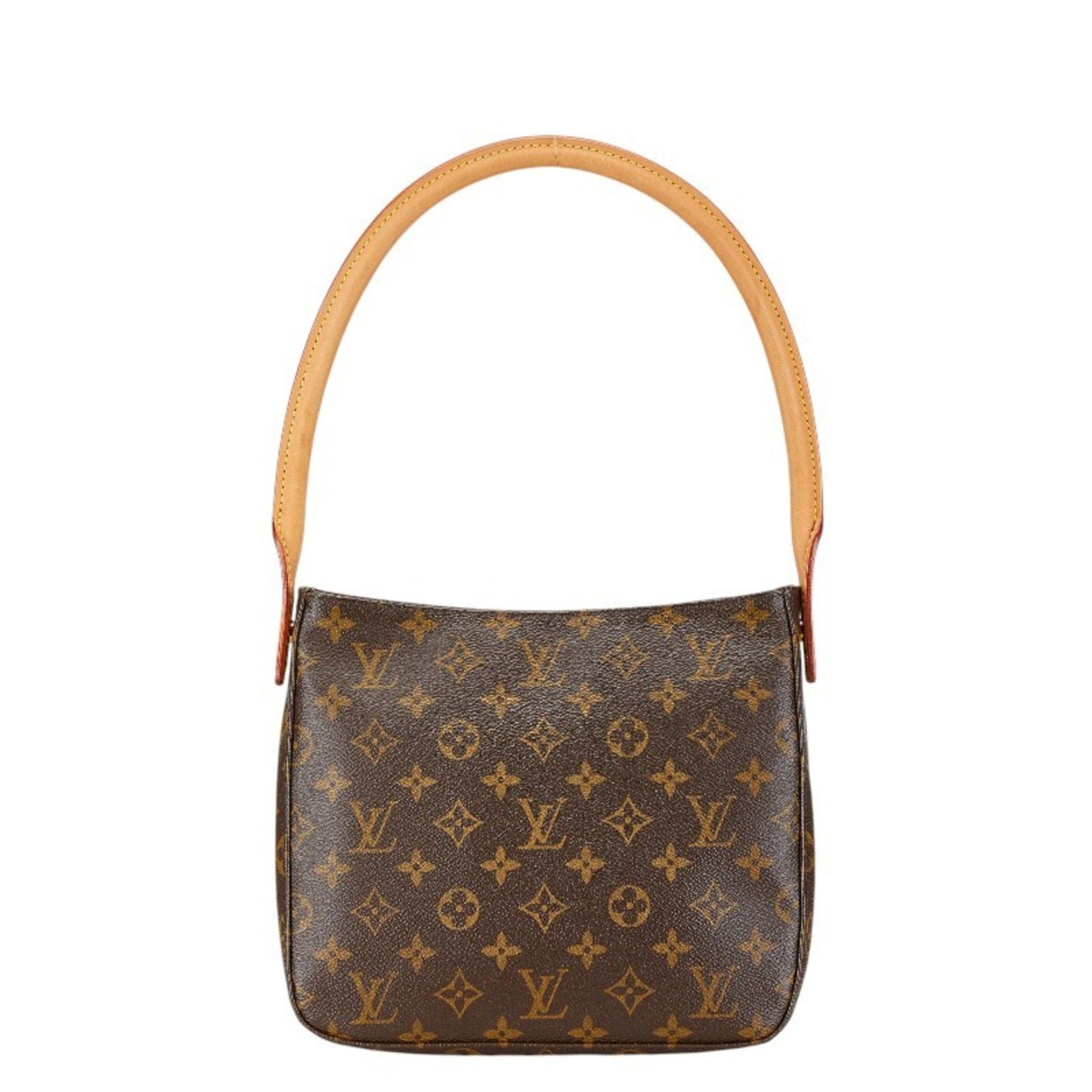 Louis Vuitton Looping MM Brown Canvas Shoulder Bag