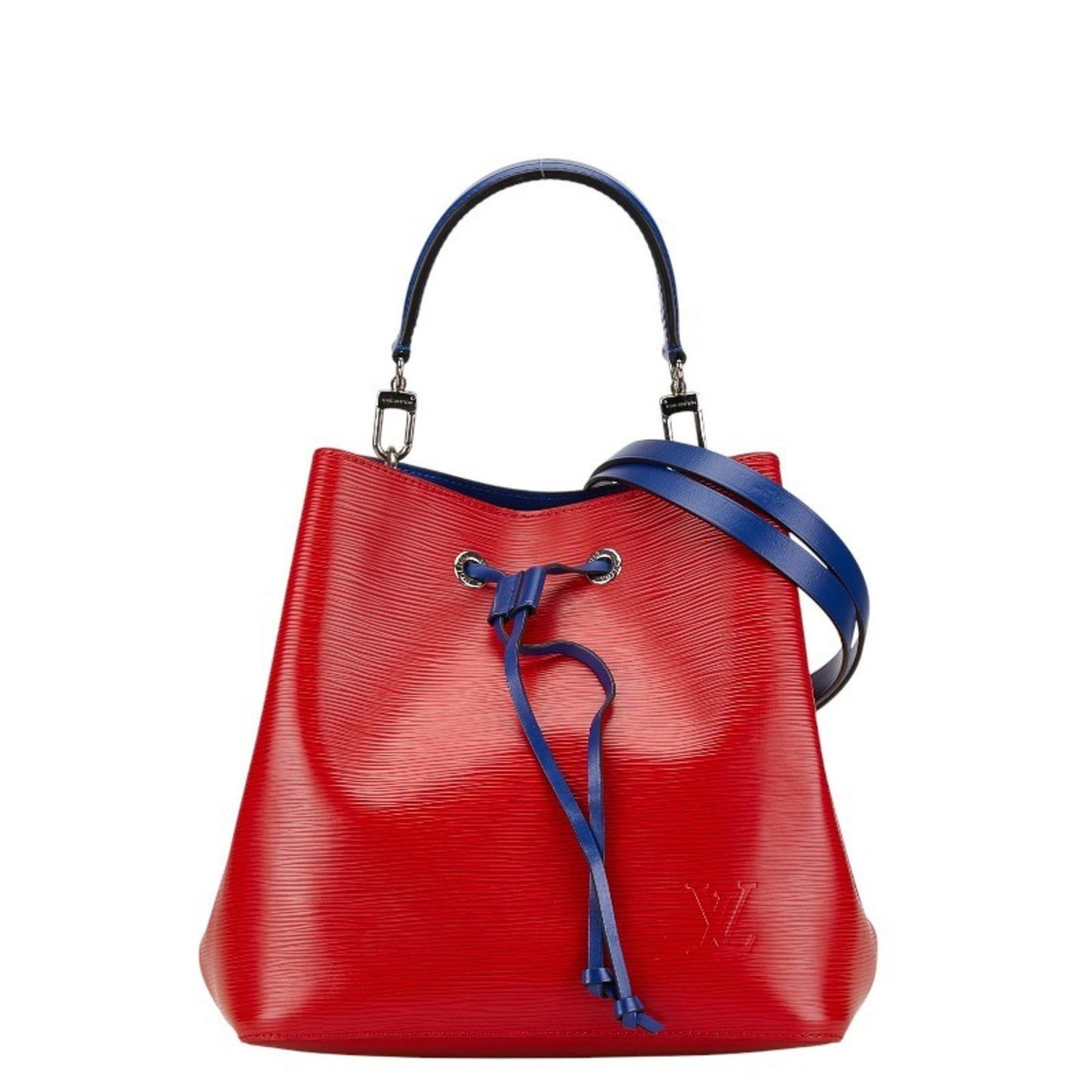 Louis Vuitton NéoNoé Red Leather Shoulder Bag