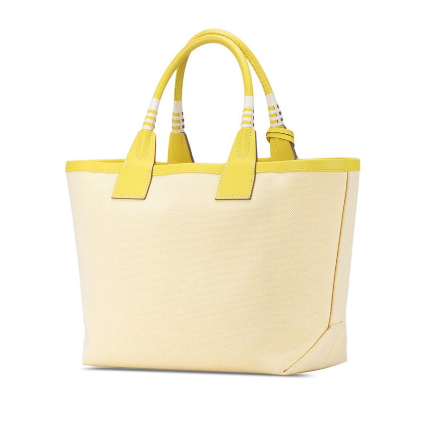 Hermès Steeple Tote Yellow Canvas Tote Bag