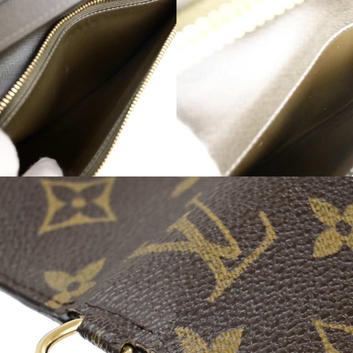 Louis Vuitton Insolite Brown Canvas Wallet Accessories