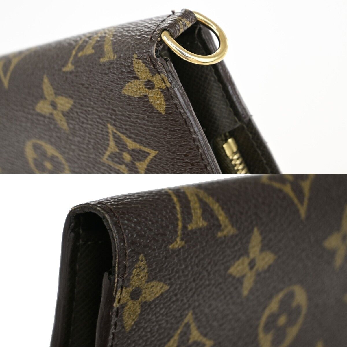 Louis Vuitton Insolite Brown Canvas Wallet Accessories