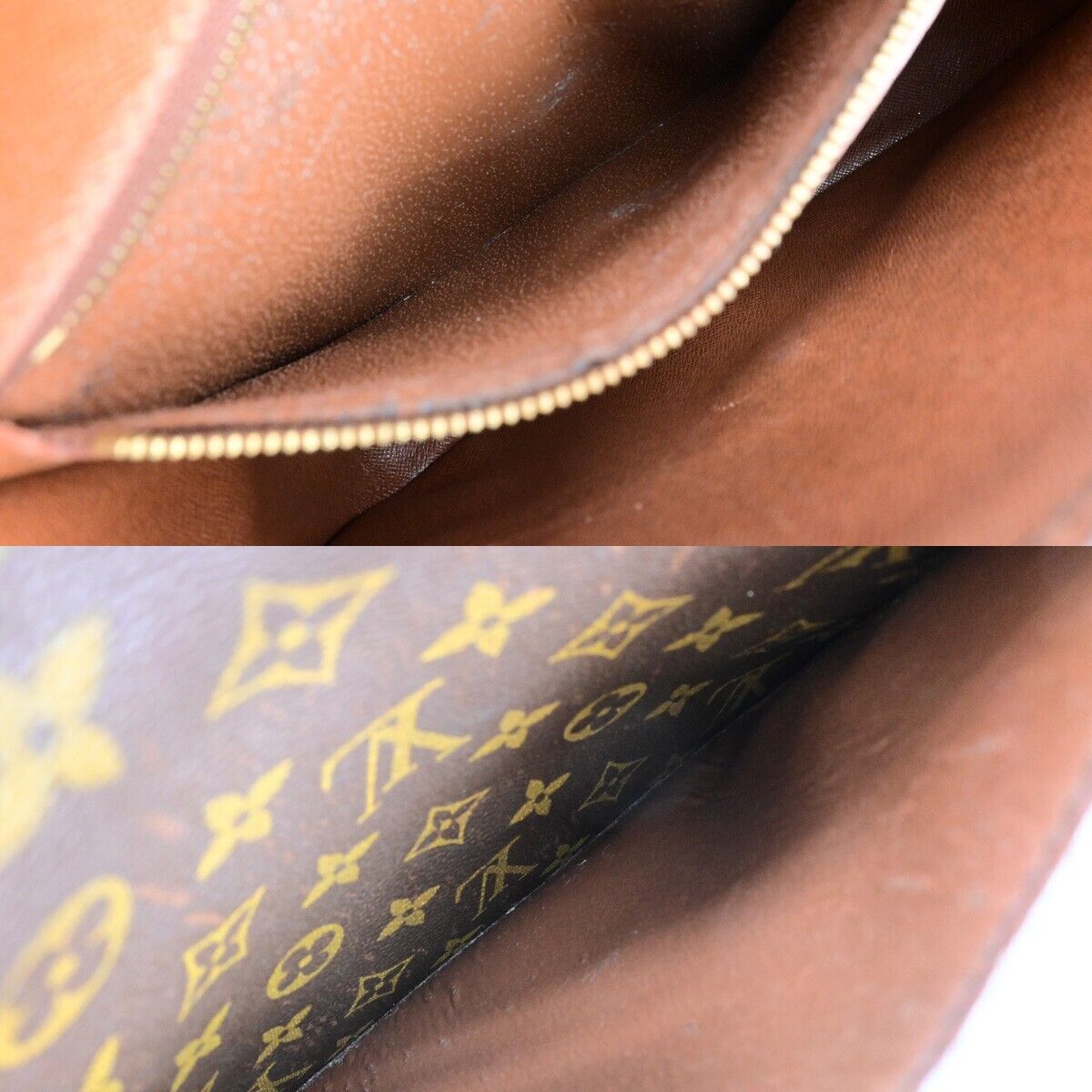 Louis Vuitton Saint Cloud Brown Canvas Shoulder Bag