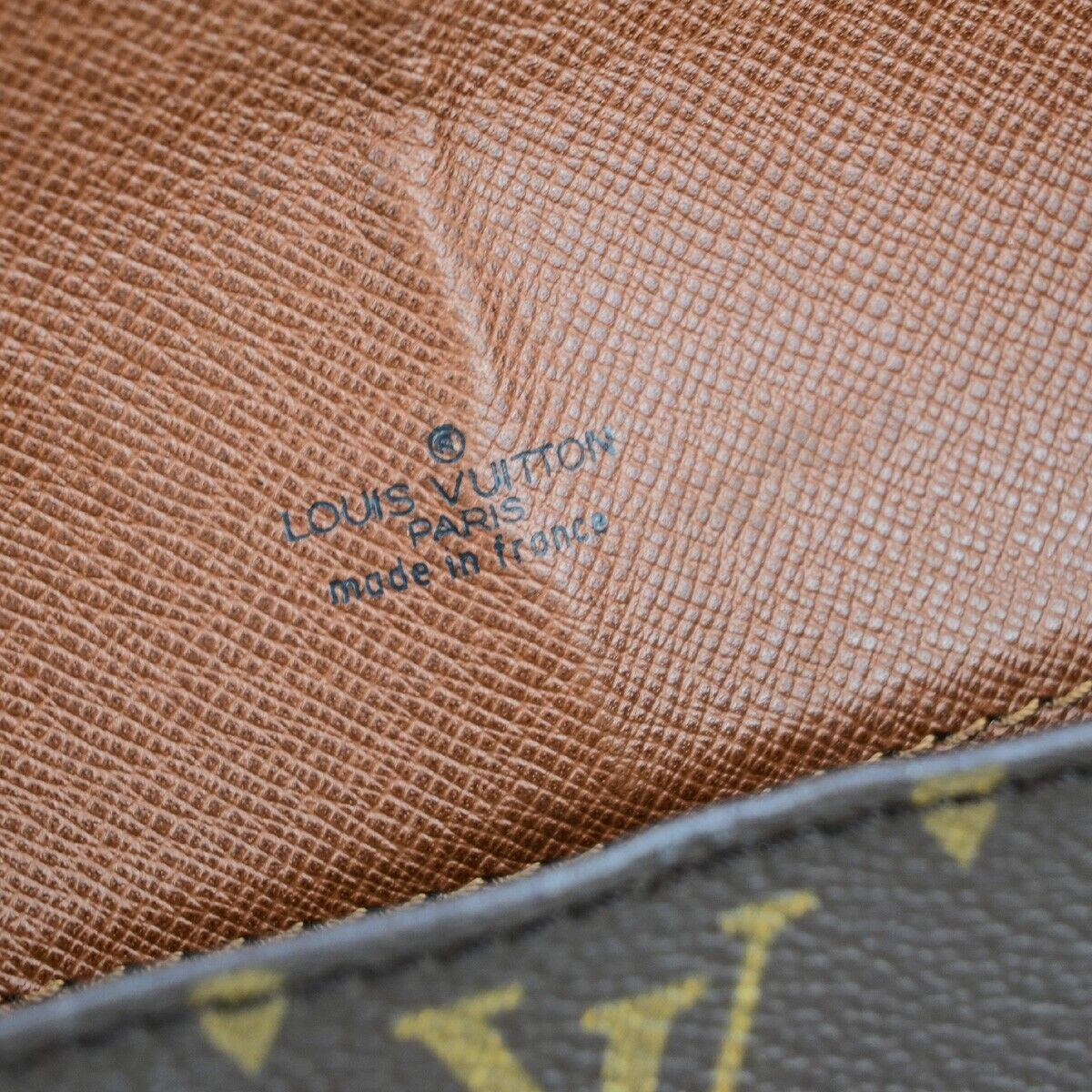 Louis Vuitton Saint Cloud Brown Canvas Shoulder Bag