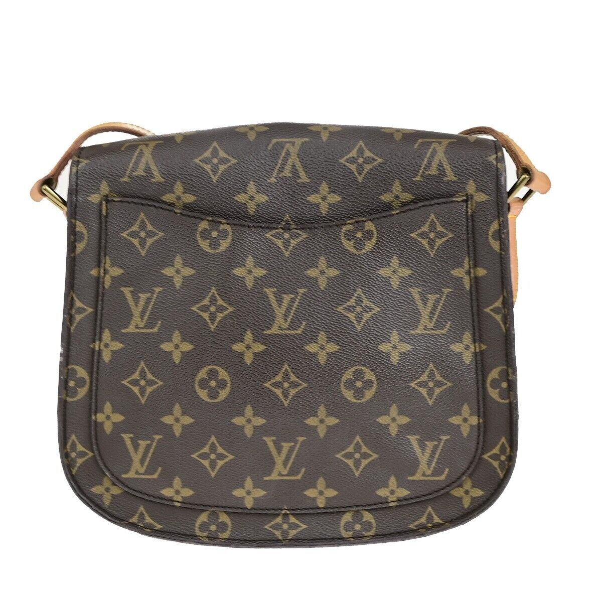 Louis Vuitton Saint Cloud Brown Canvas Shoulder Bag