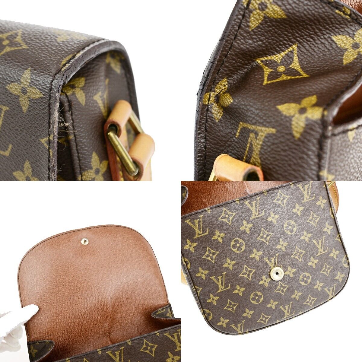 Louis Vuitton Saint Cloud Brown Canvas Shoulder Bag