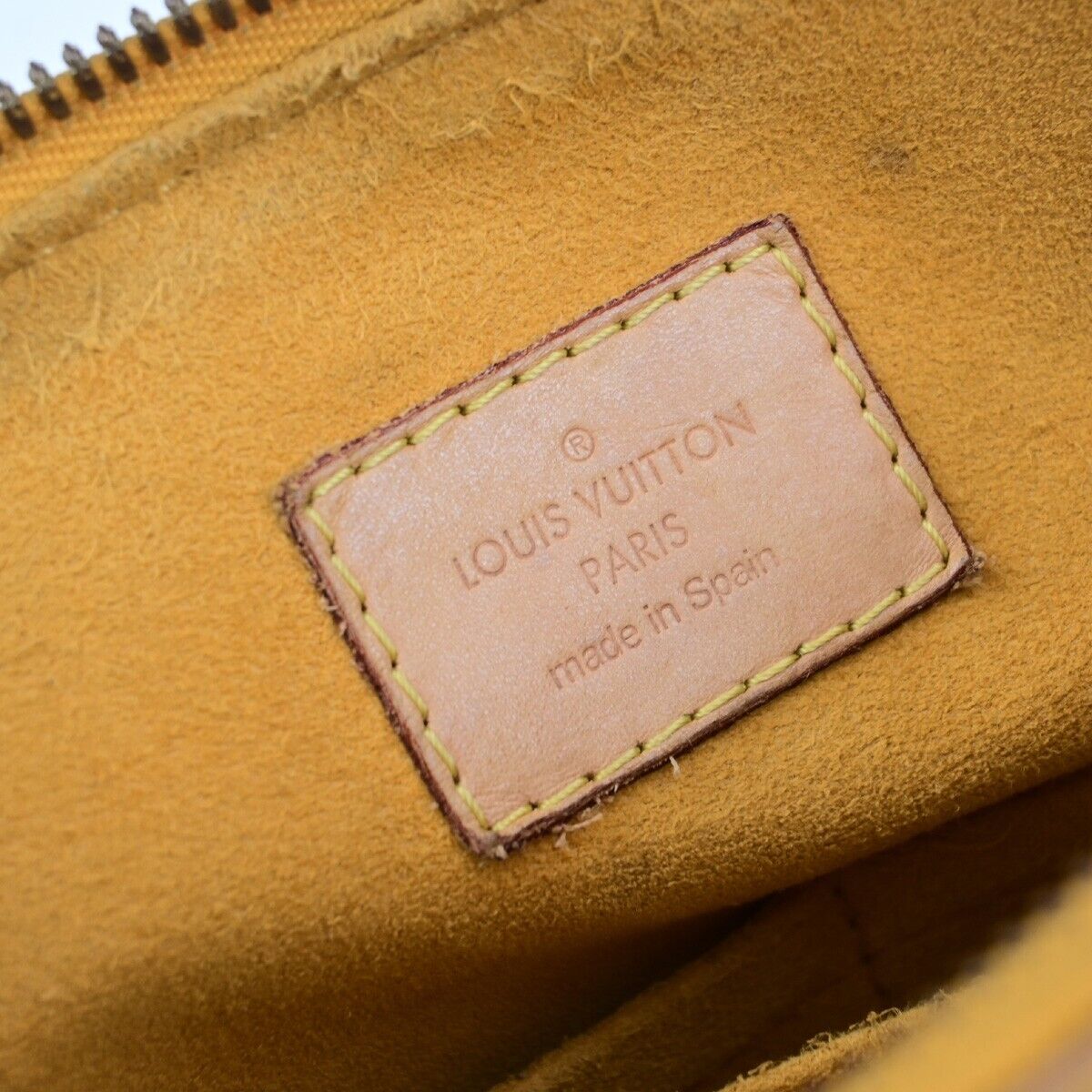 Louis Vuitton Pallas Brown Canvas Hand Bag