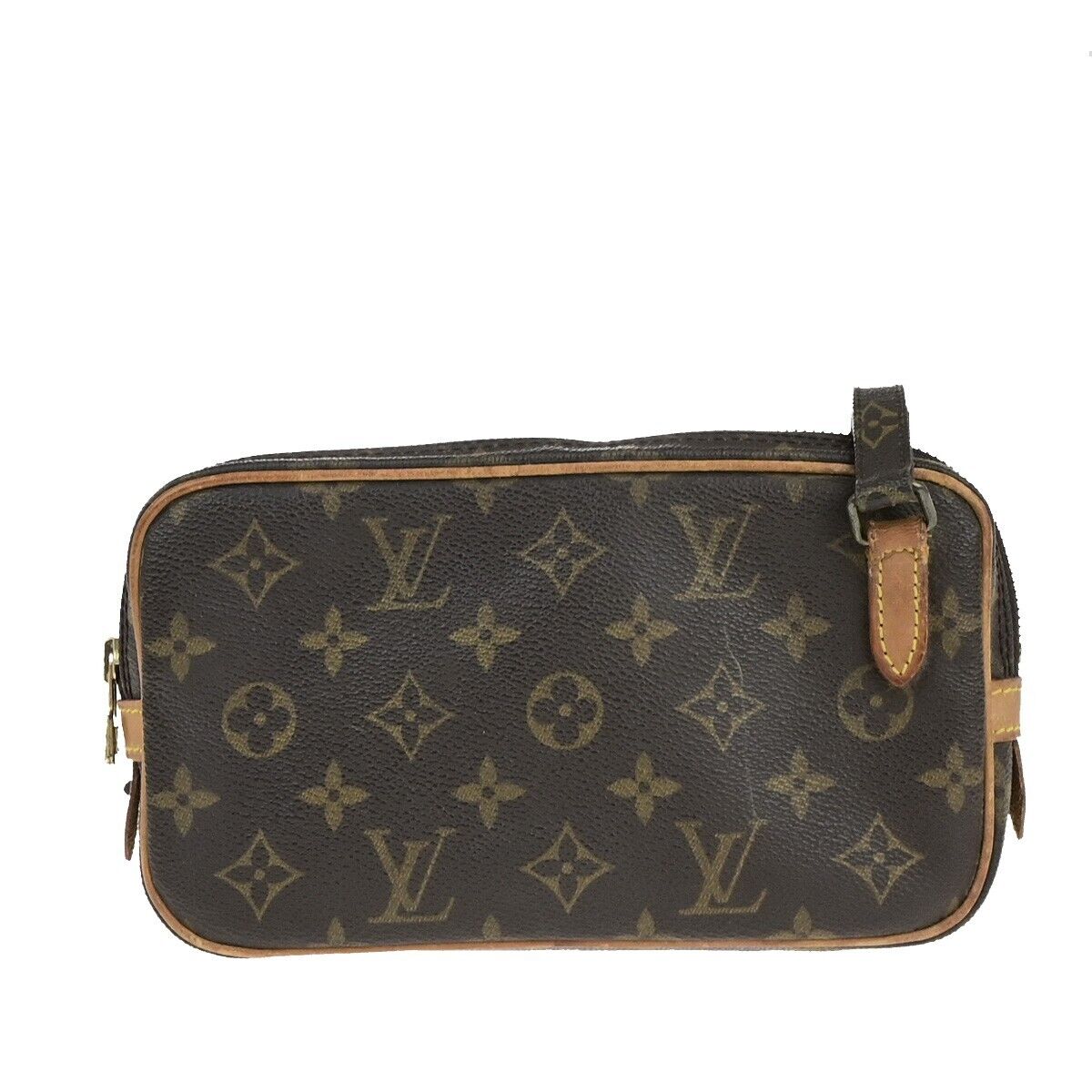 Louis Vuitton Marly Brown Canvas Shoulder Bag