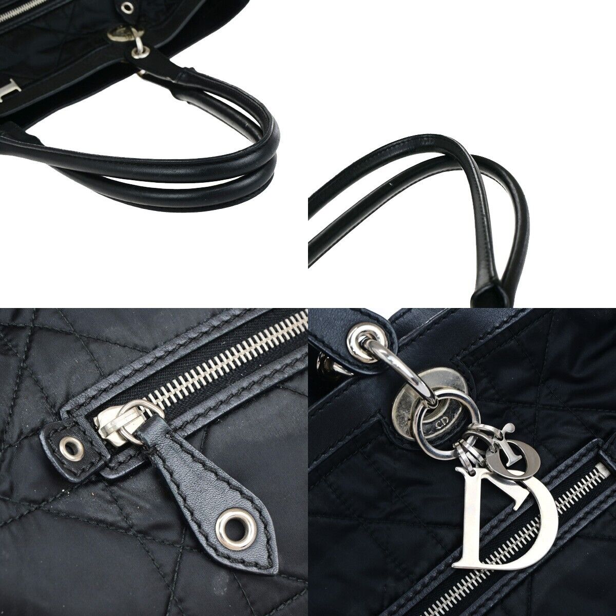 Dior Black Synthetic Shoulder Bag