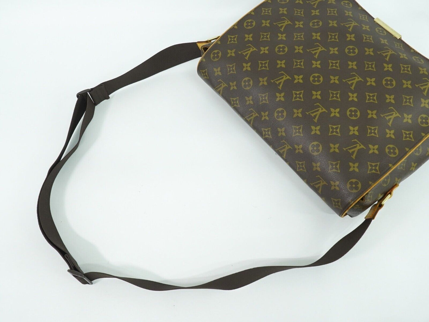 Louis Vuitton Brown Gold Plated Backpack Bag