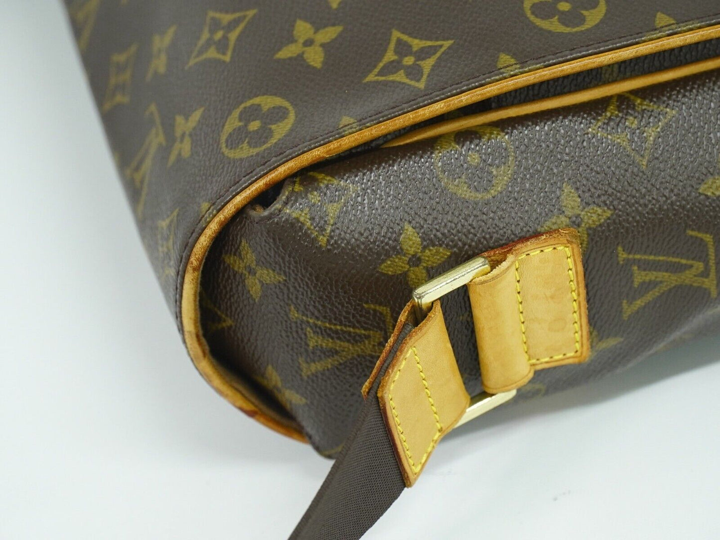 Louis Vuitton Brown Gold Plated Backpack Bag