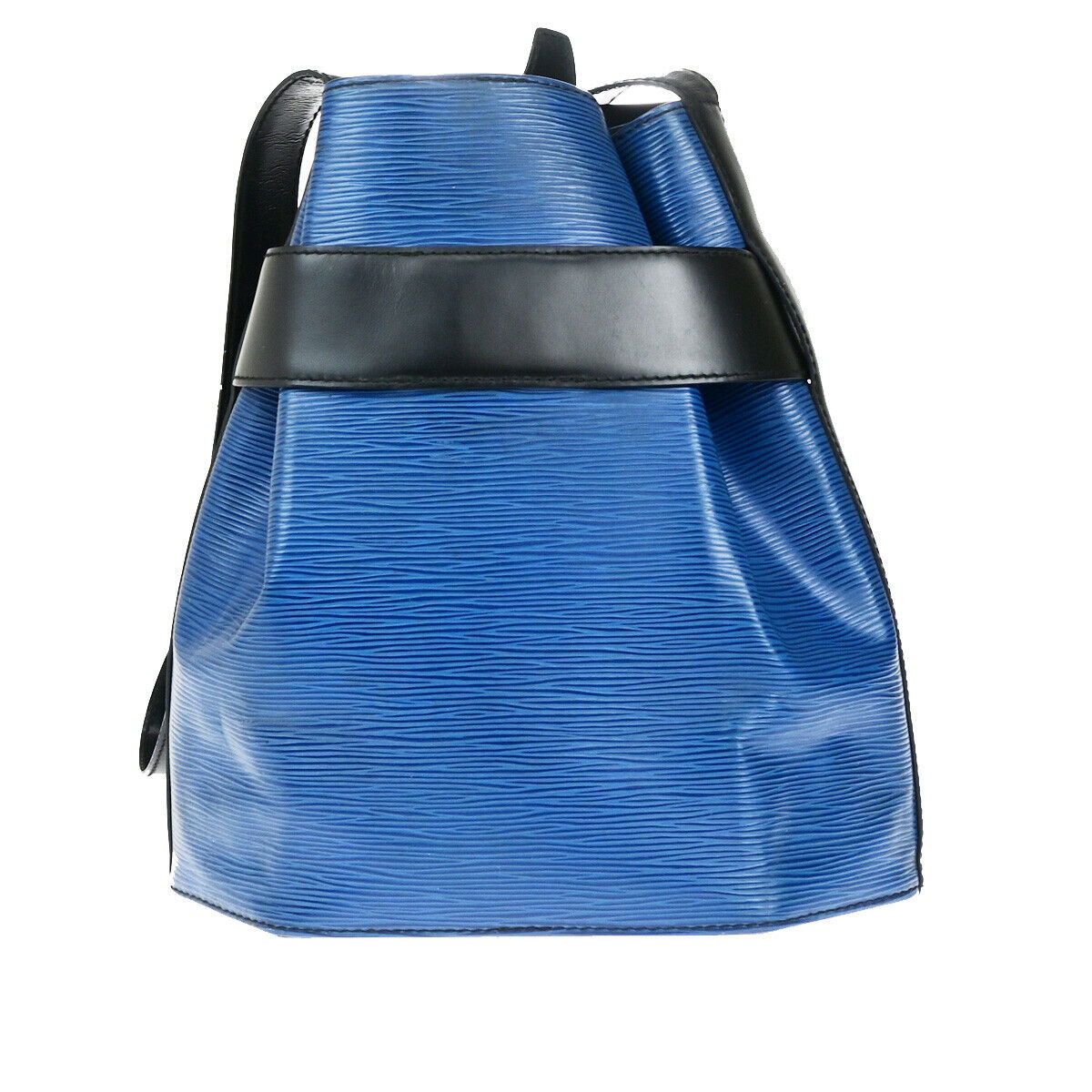 Louis Vuitton Sac d'épaule Blue Leather Shoulder Bag