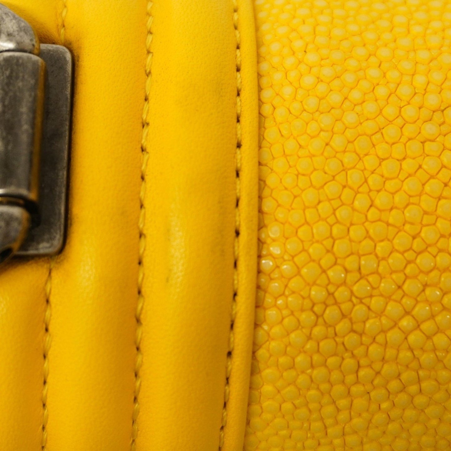 Chanel Boy Yellow Leather Shoulder Bag