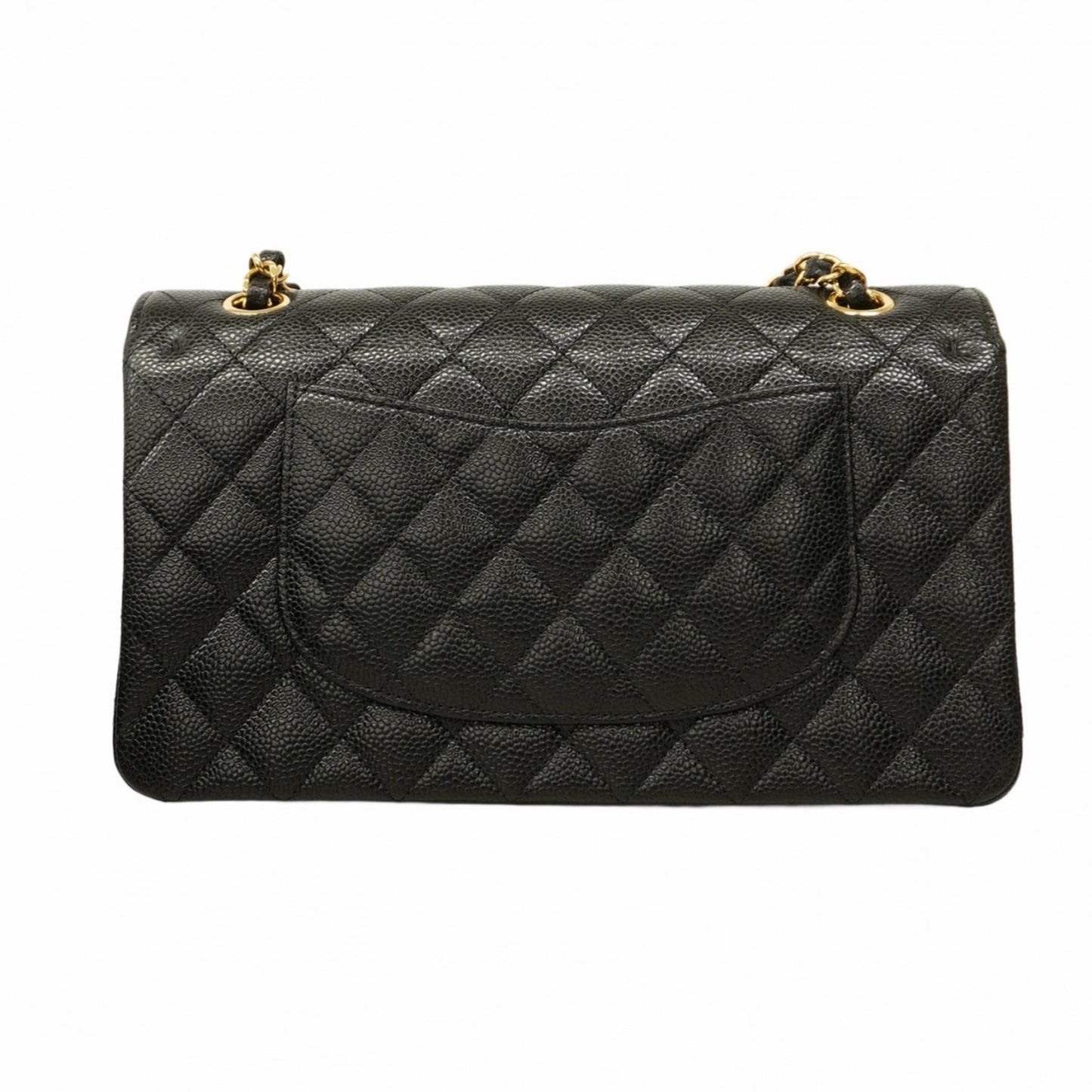 Chanel Timeless Black Leather Shoulder Bag