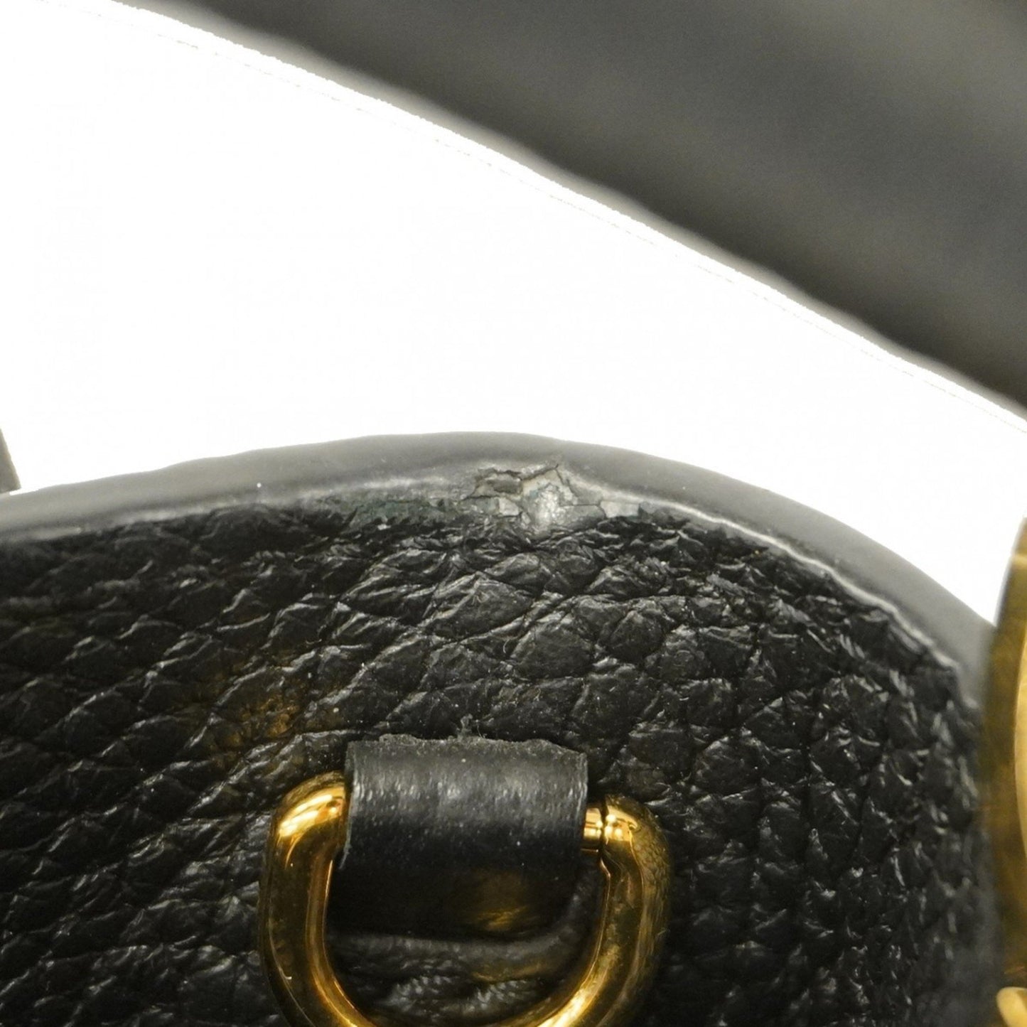 Louis Vuitton Capucines mini Black Leather Hand Bag