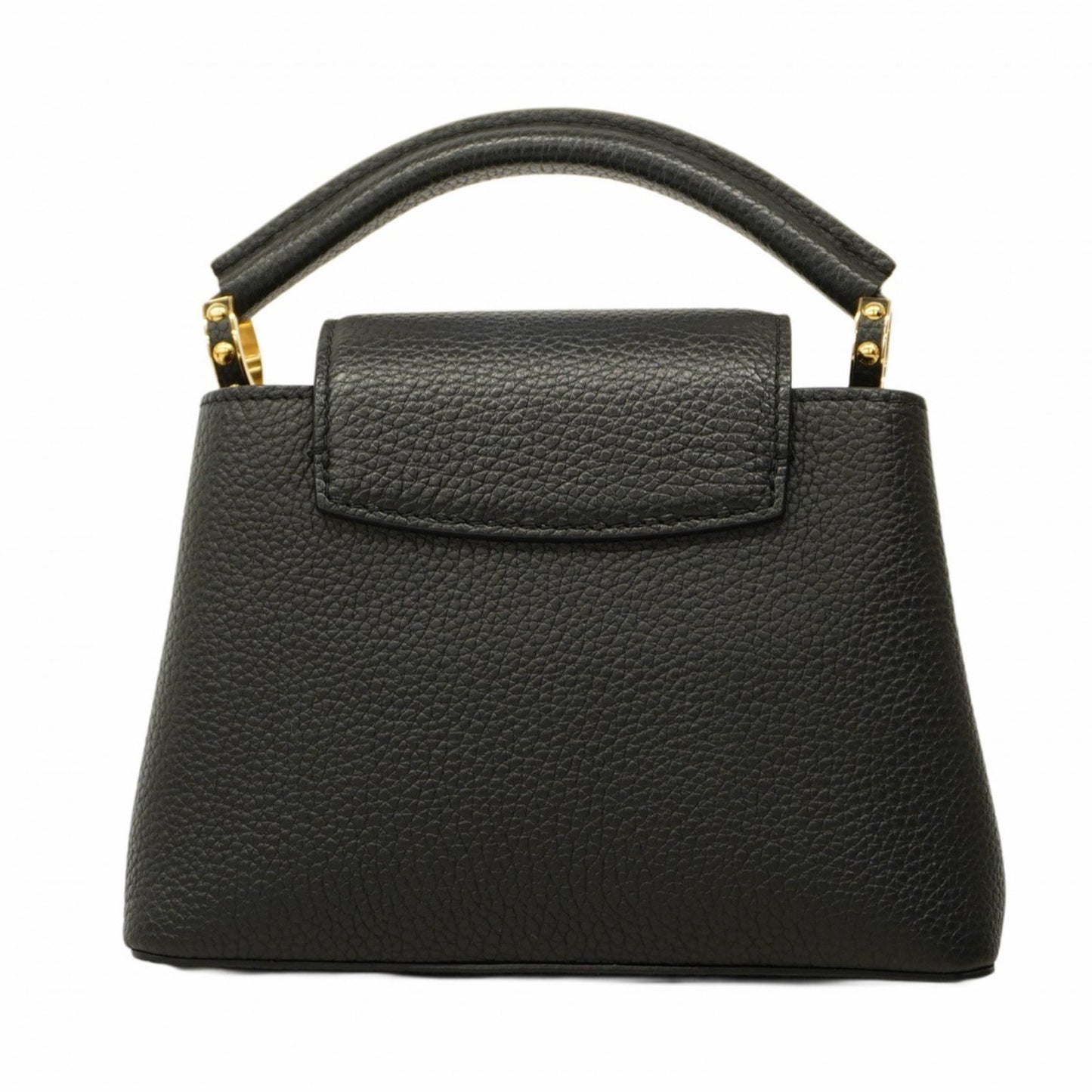 Louis Vuitton Capucines mini Black Leather Hand Bag