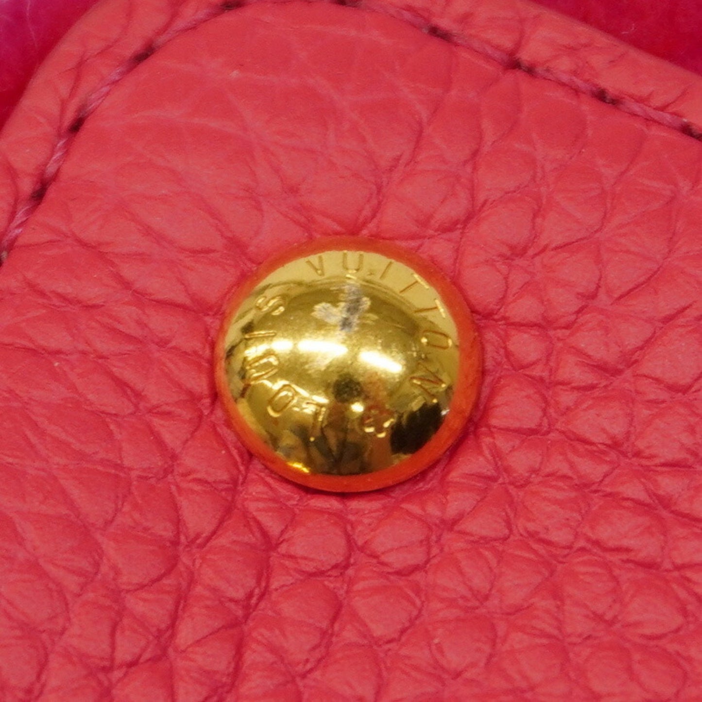 Louis Vuitton Capucines mini Pink Fur Hand Bag