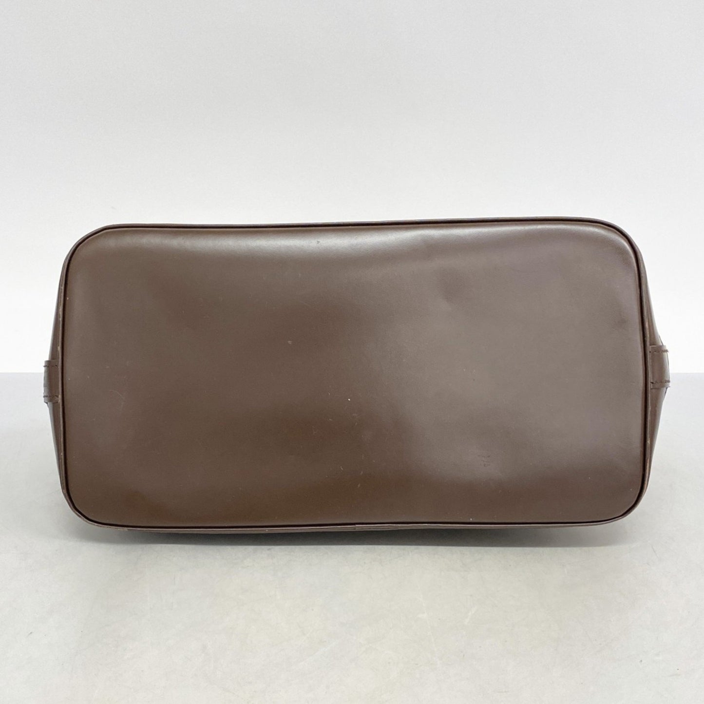 Louis Vuitton Alma Brown Canvas Hand Bag