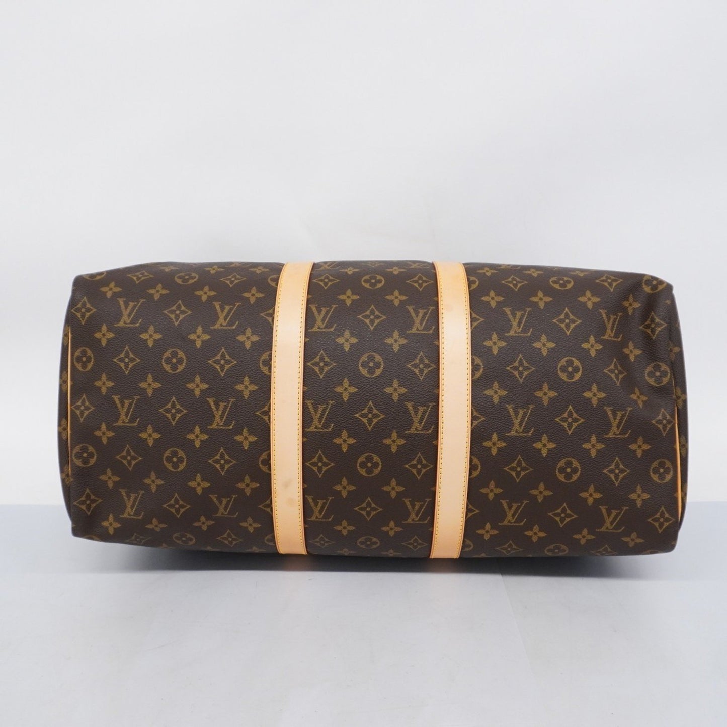 Louis Vuitton Keepall 50 Brown Canvas Travel Bag