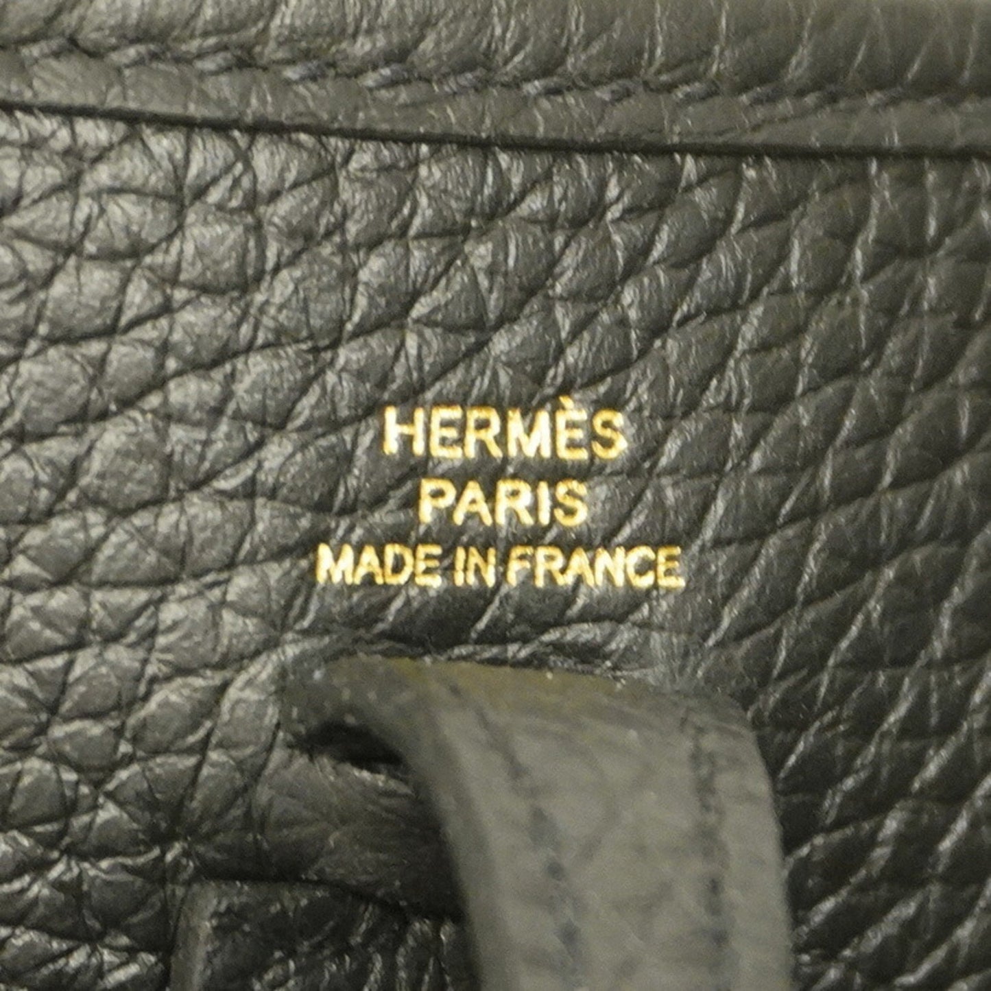 Hermès Evelyne TPM Black Leather Shoulder Bag