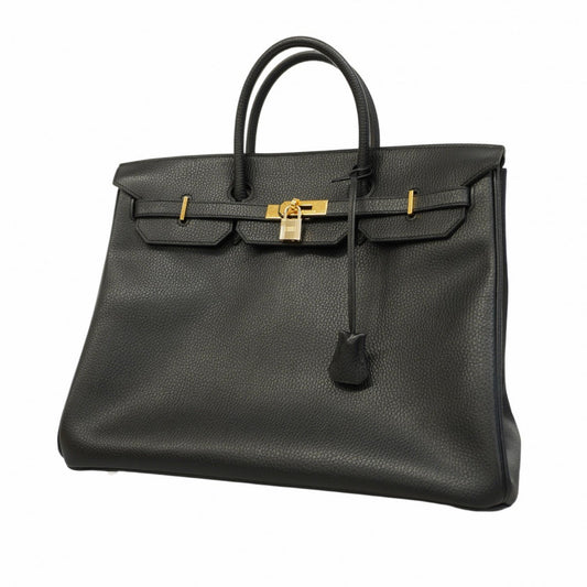 Hermès Birkin 40 Black Leather Hand Bag