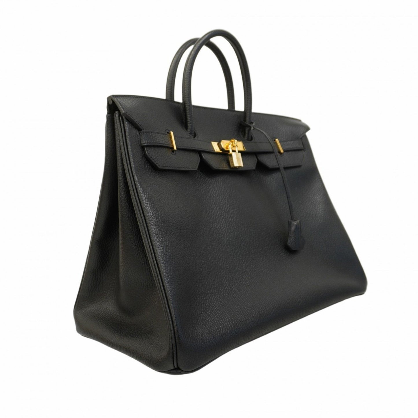 Hermès Birkin 40 Black Leather Hand Bag