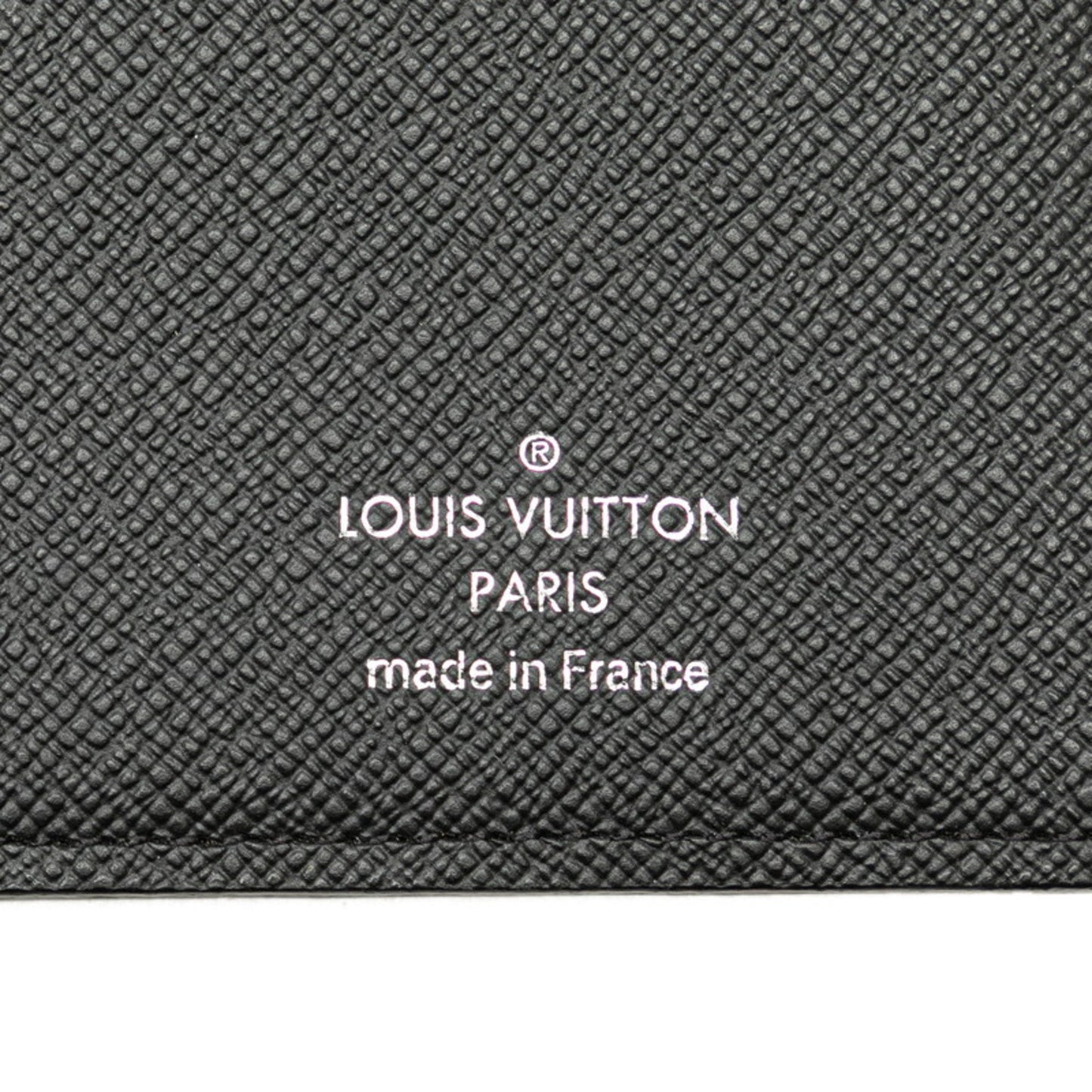 Louis Vuitton Portefeuille Brazza Black Leather Wallet Accessories