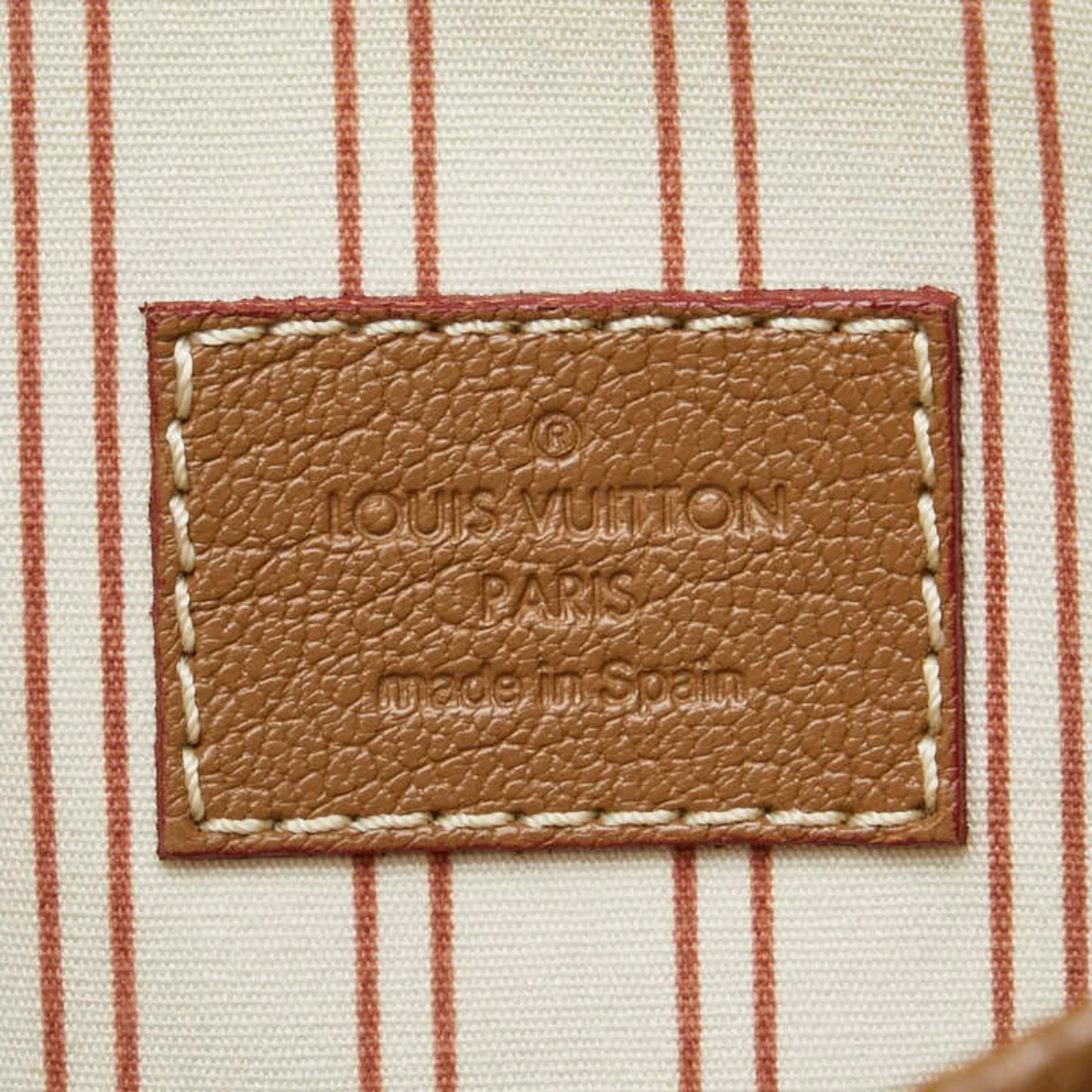 Louis Vuitton Antigua Beige Canvas Shoulder Bag