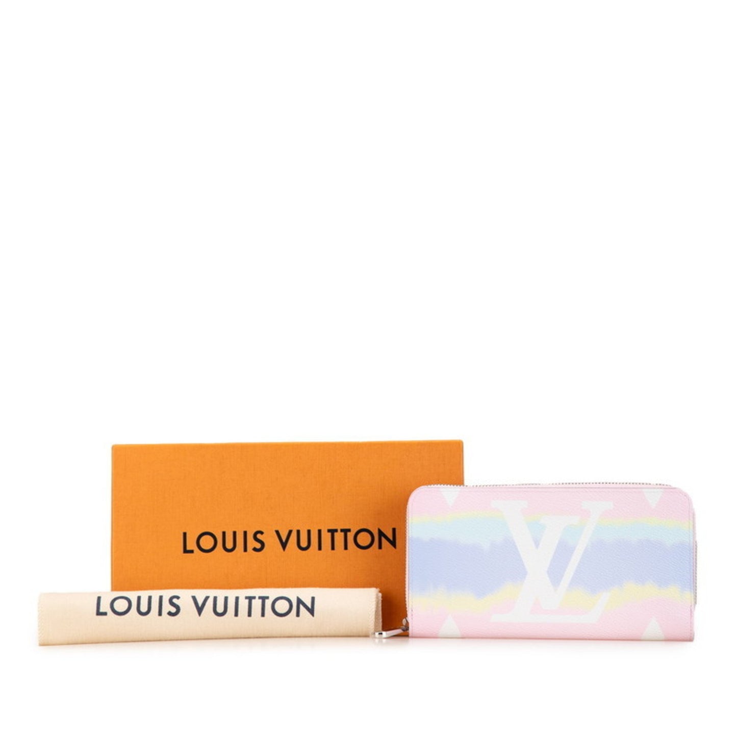 Louis Vuitton Zippy wallet Pink Canvas Wallet Accessories