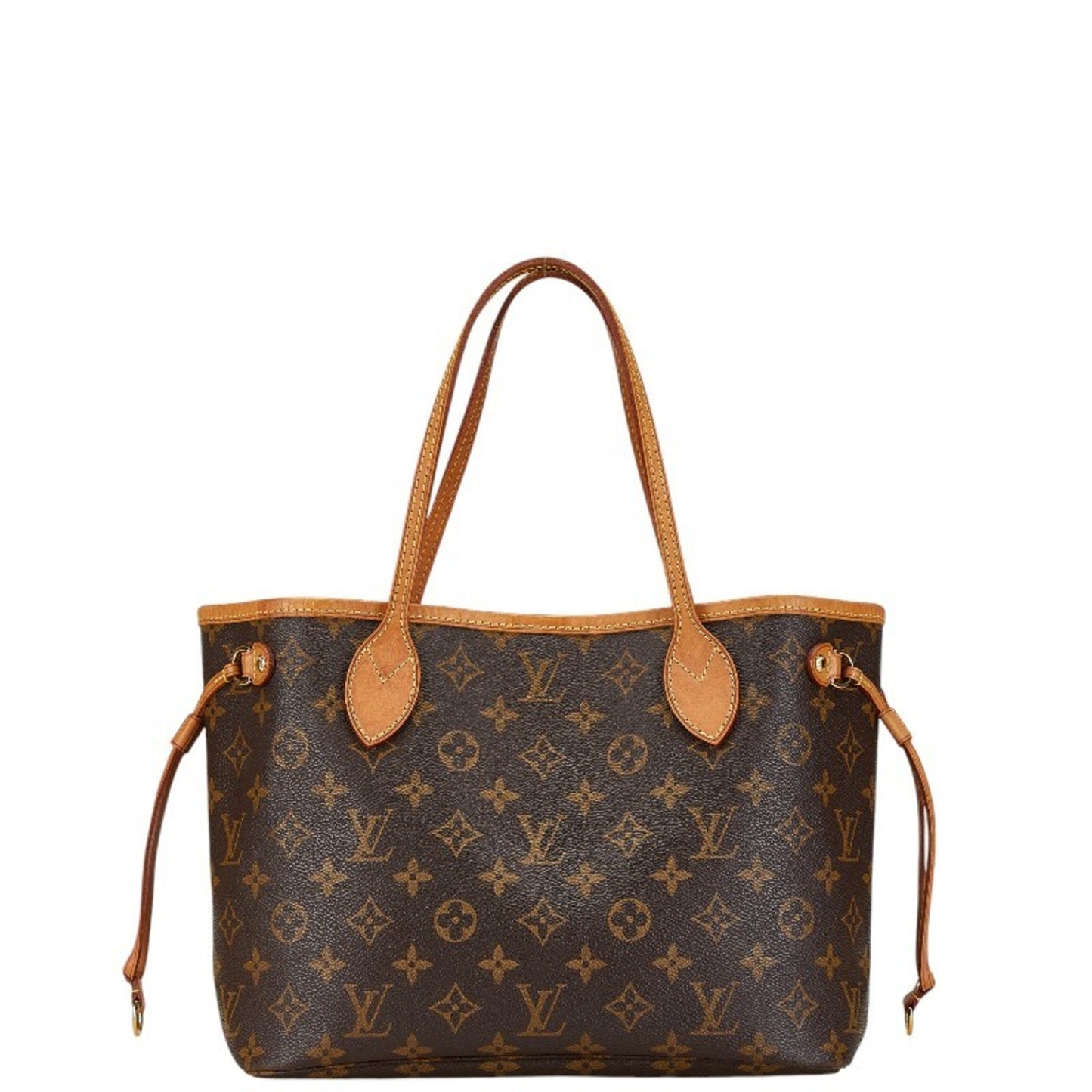 Louis Vuitton Neverfull PM Brown Canvas Hand Bag