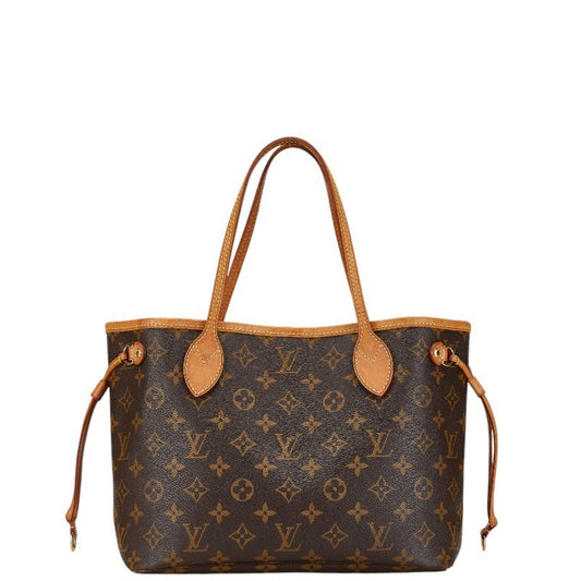 Louis Vuitton Neverfull PM Brown Canvas Hand Bag