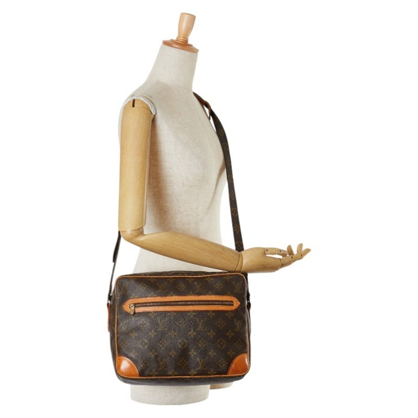 Louis Vuitton Potomac Brown Canvas Shoulder Bag