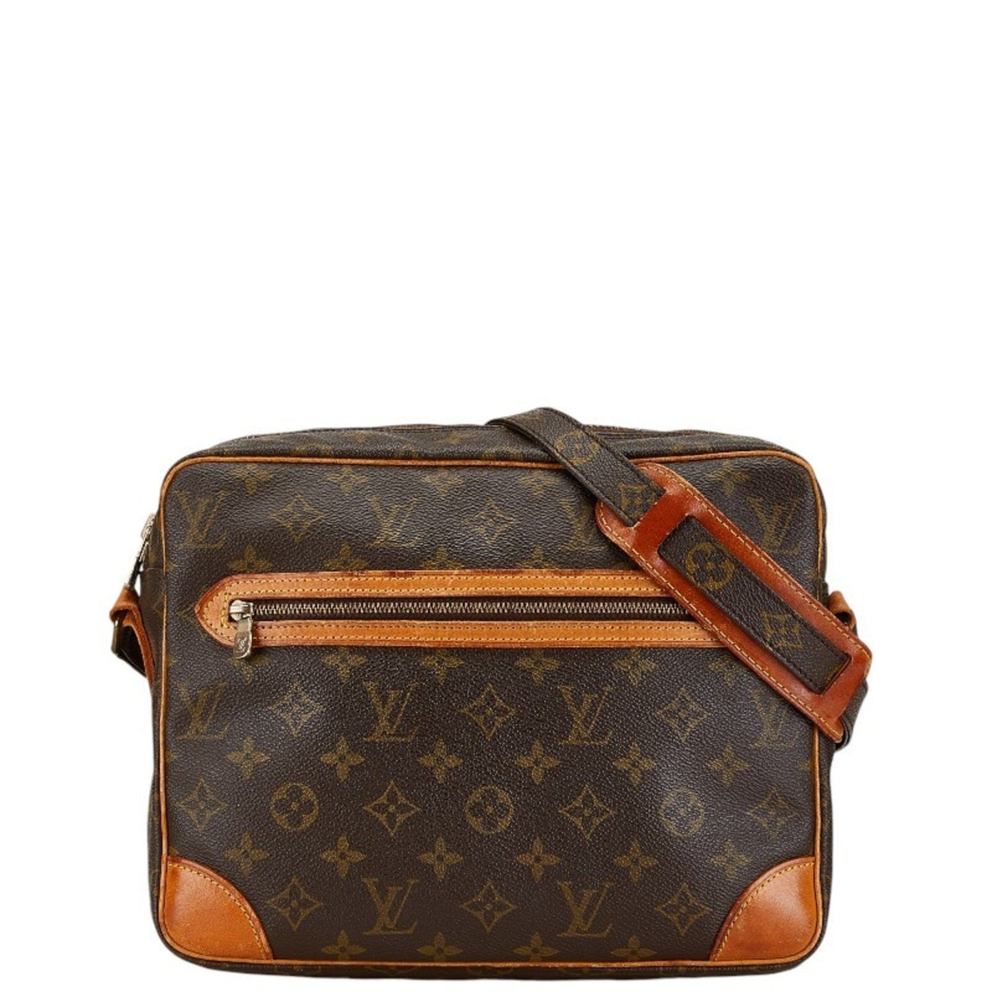 Louis Vuitton Potomac Brown Canvas Shoulder Bag