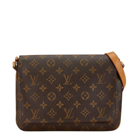 Louis Vuitton Musette Salsa Brown Canvas Shoulder Bag