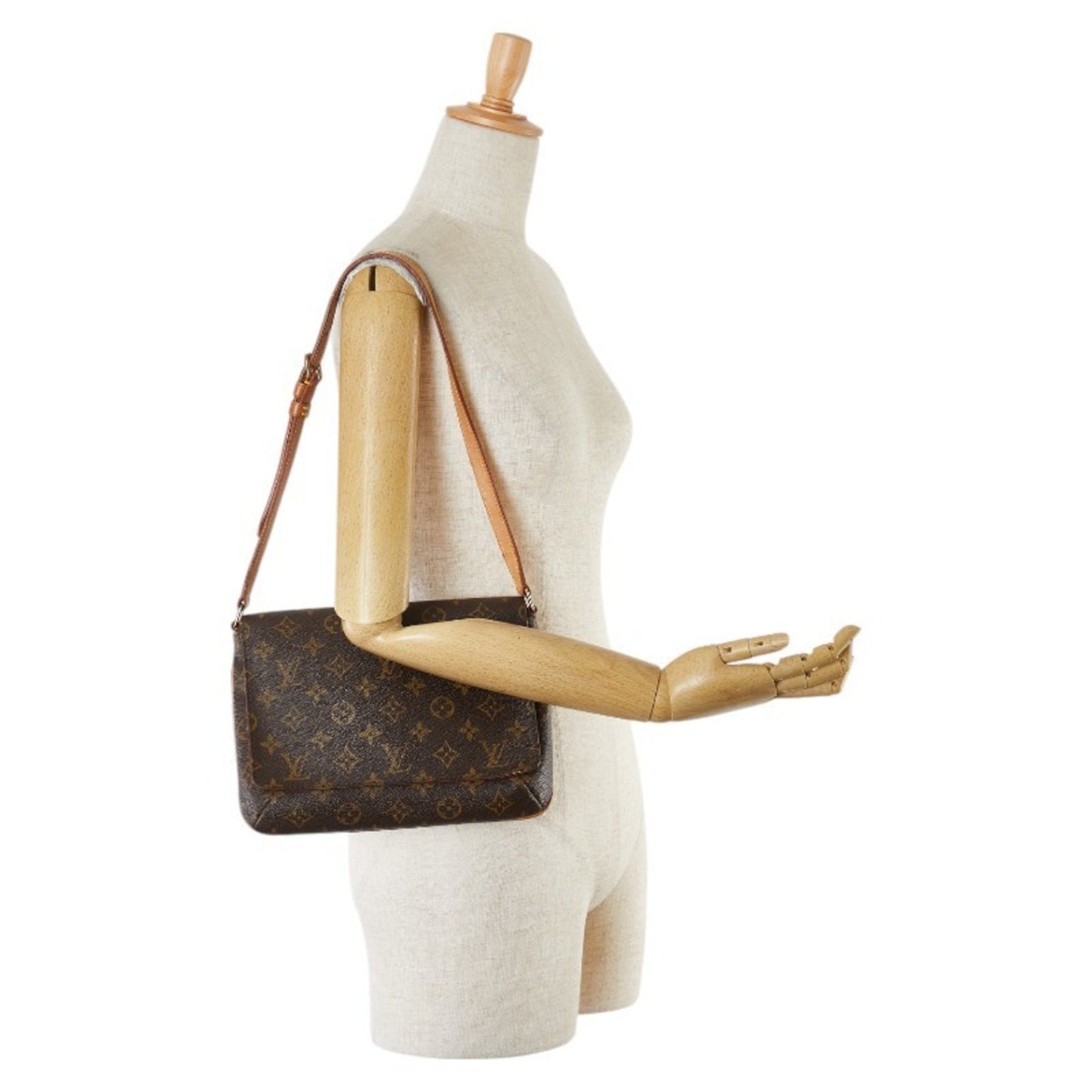 Louis Vuitton Musette Salsa Brown Canvas Shoulder Bag