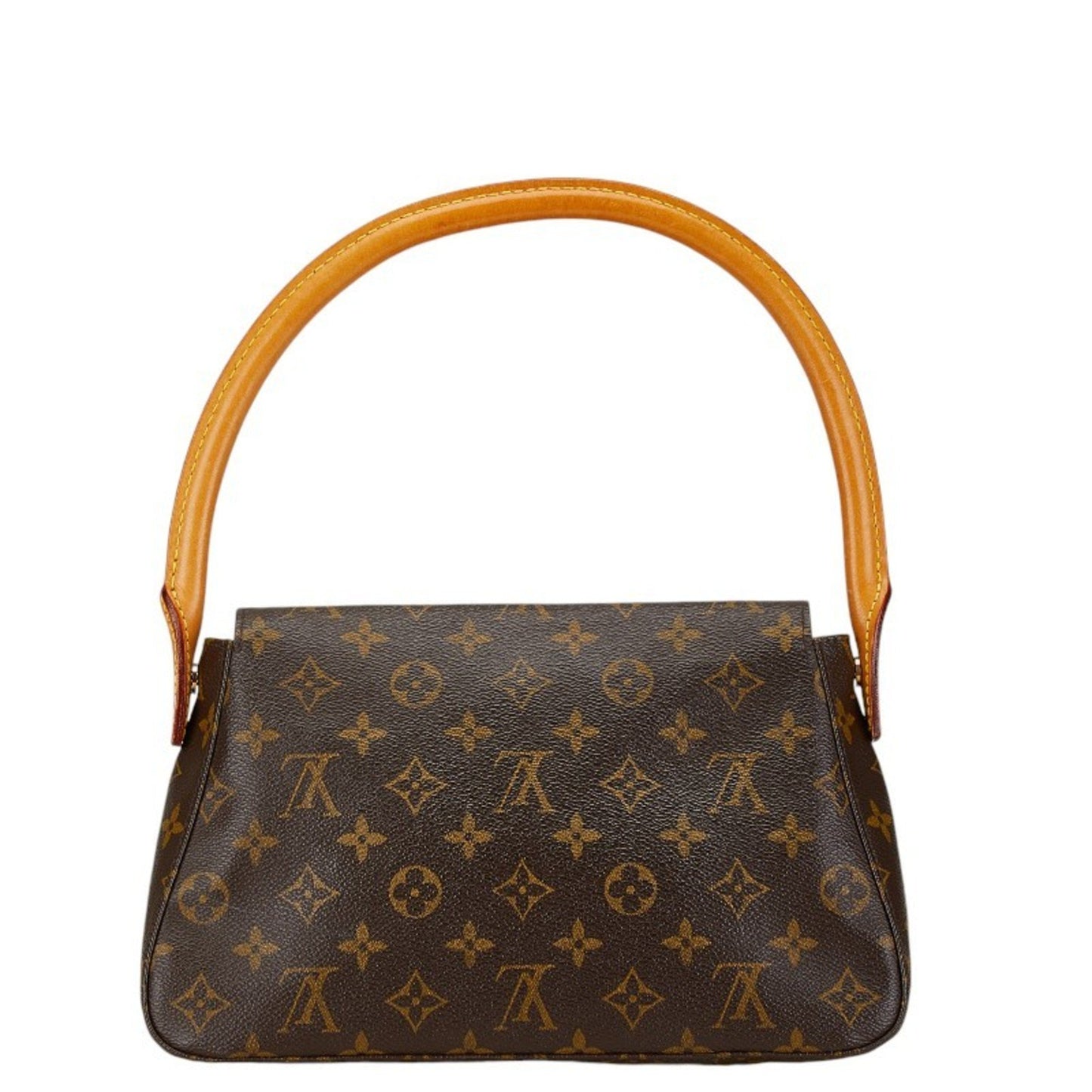 Louis Vuitton Mini looping Brown Canvas Hand Bag