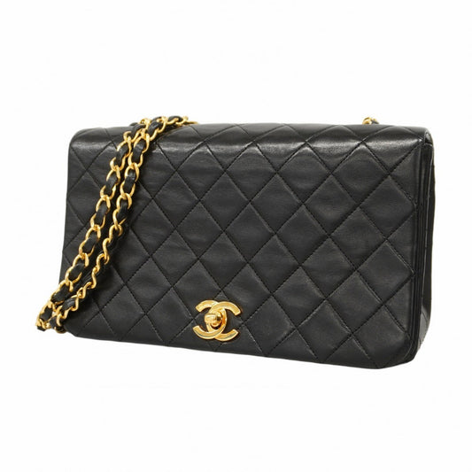 Chanel Flap bag Black Leather Shoulder Bag