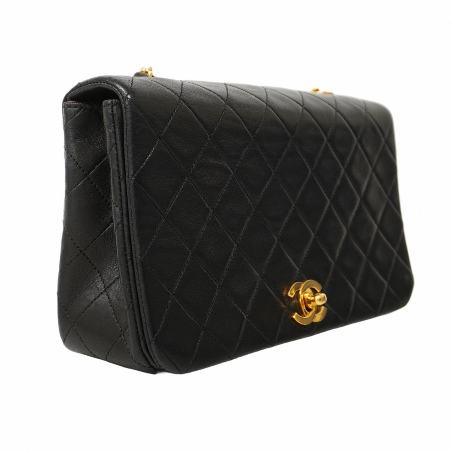 Chanel Flap bag Black Leather Shoulder Bag