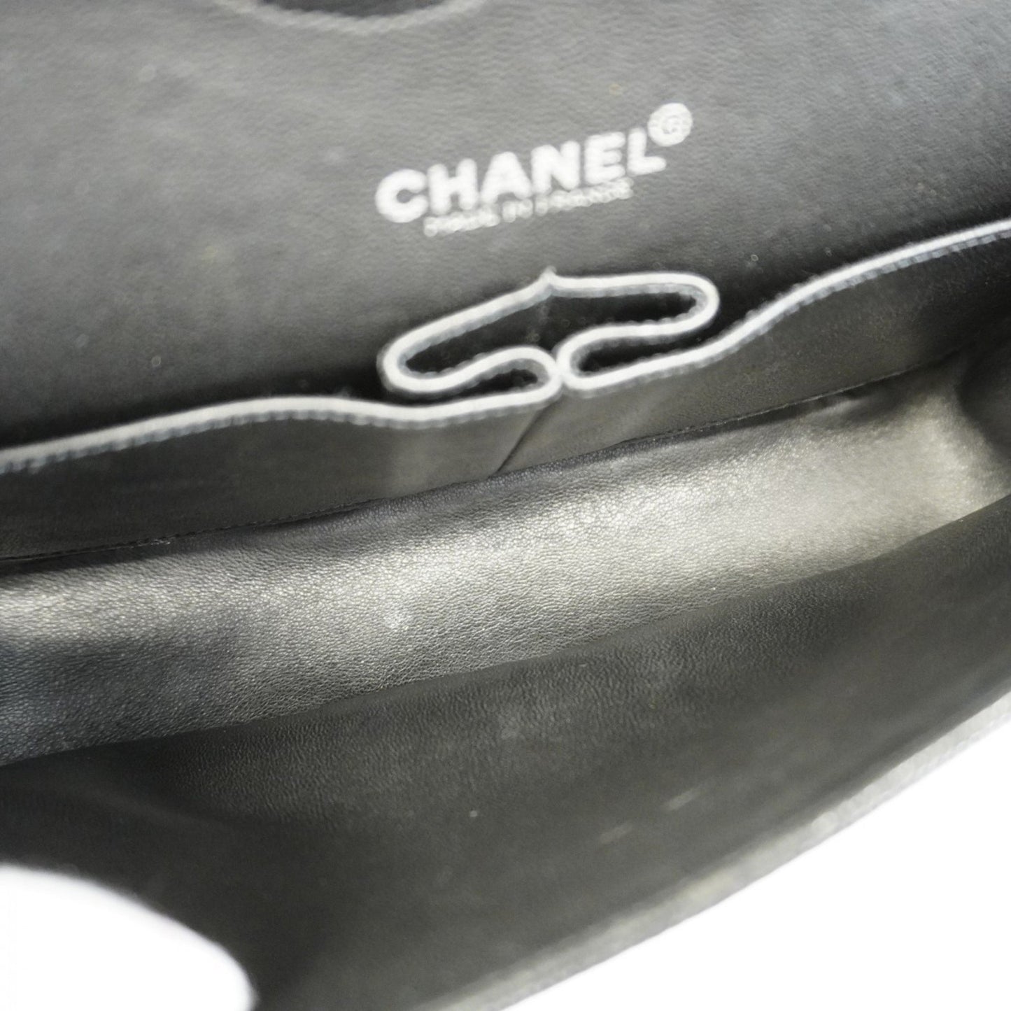 Chanel Timeless 26 Black Leather Shoulder Bag