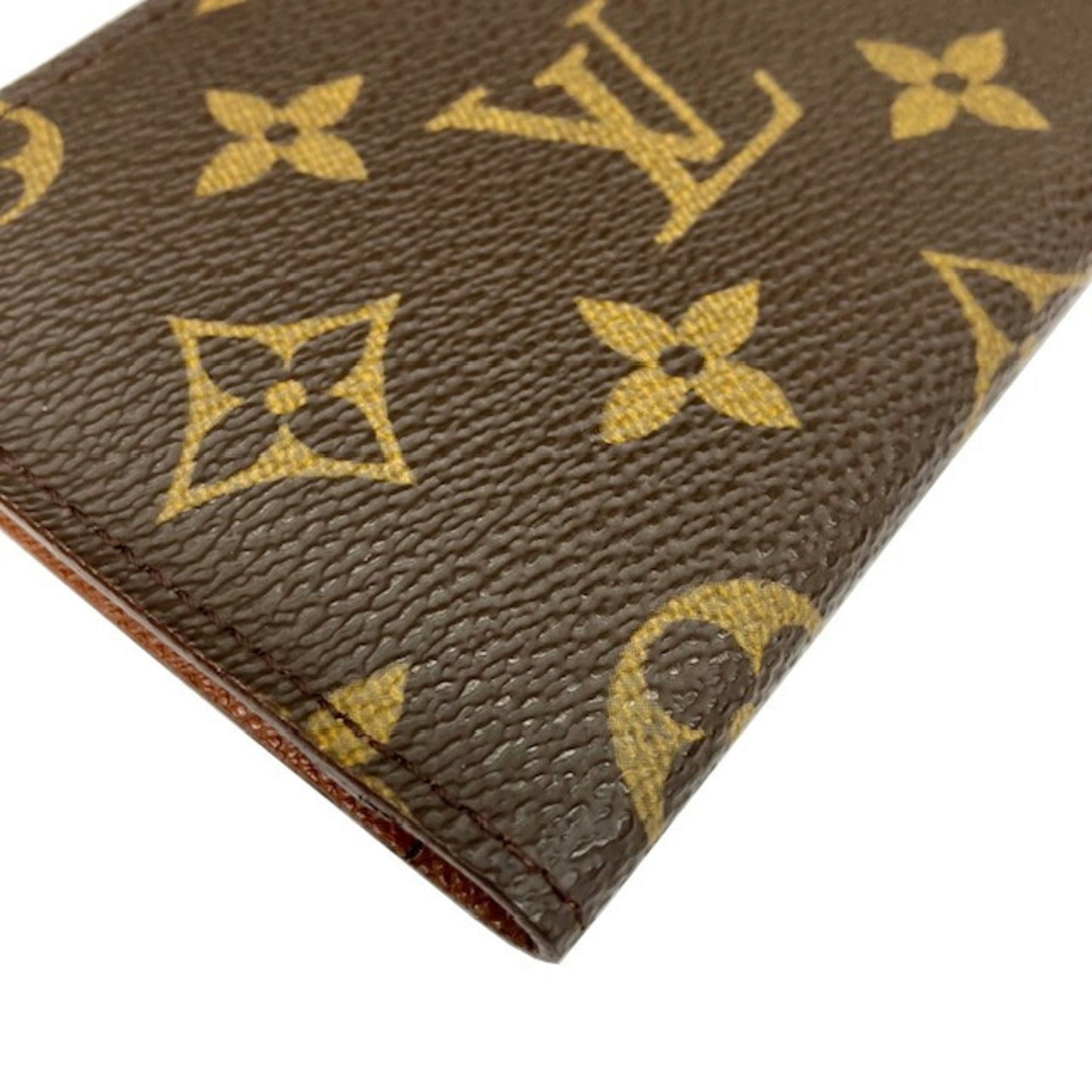 Louis Vuitton Card case Brown Canvas Wallet Accessories